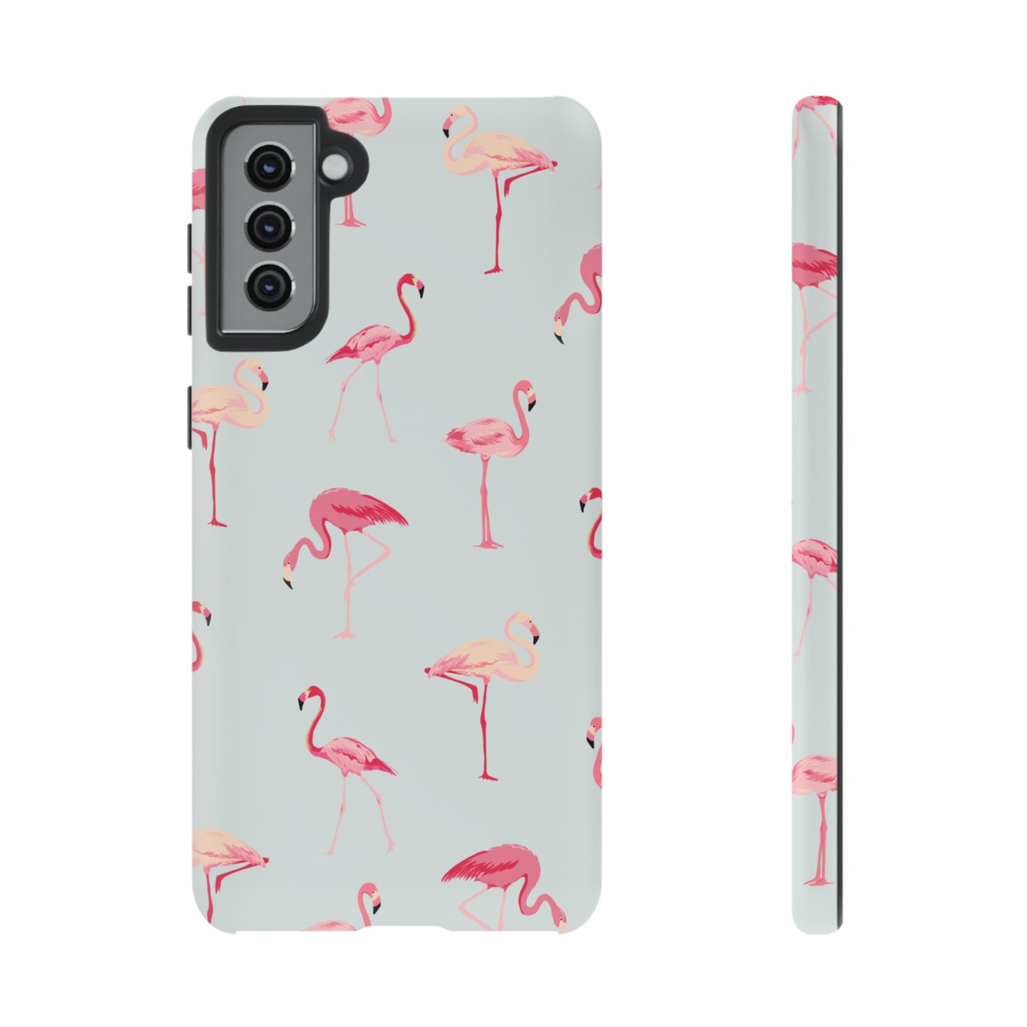 Stylish Flamingo, Summer Vibes Tough Phone Case for Samsung