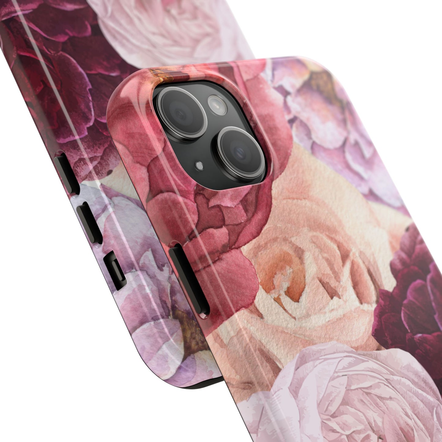 Elegant Protection for Every Occasion Floral Tough Phone Case