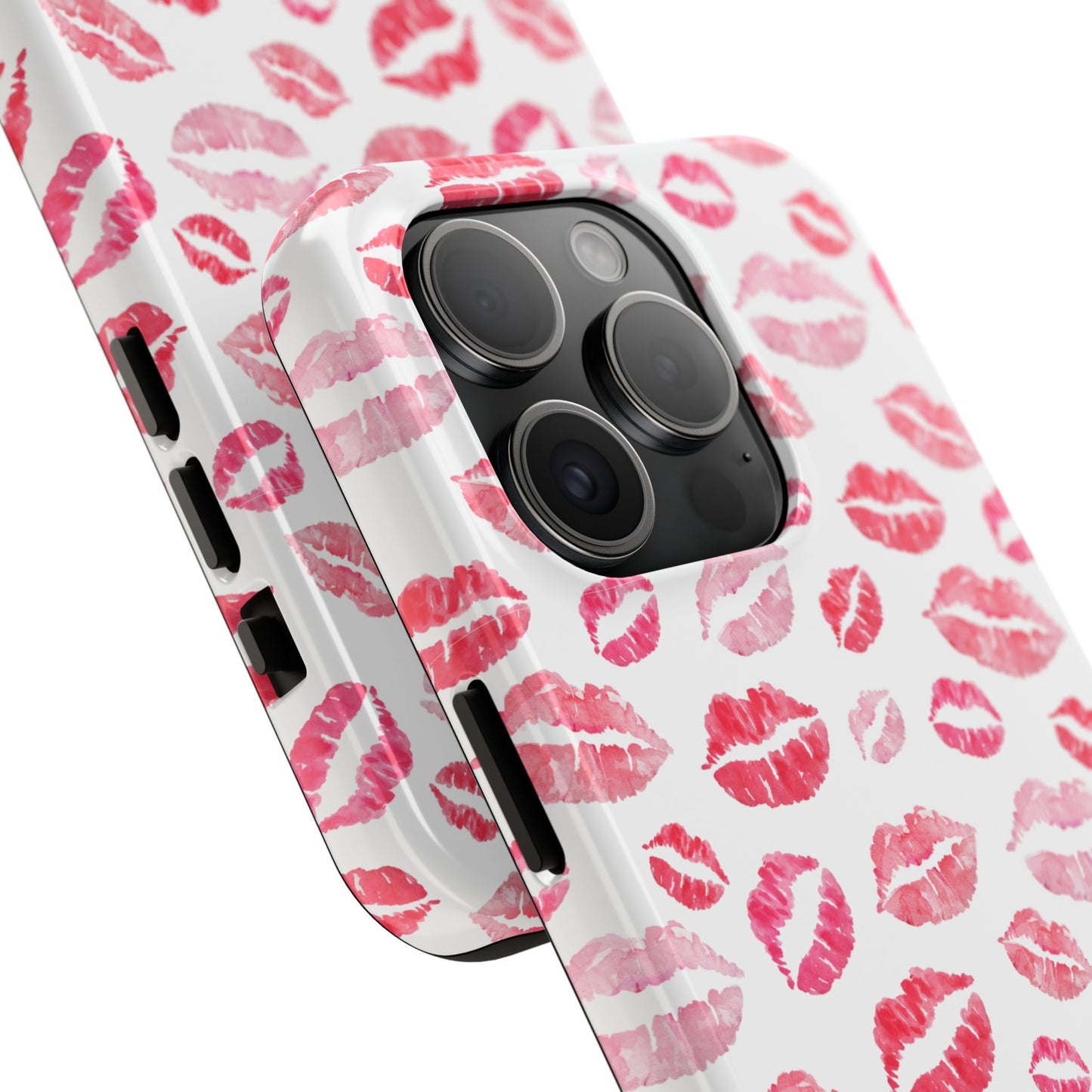 Kiss Pattern Tough Phone Cases, Cute, Unique for Iphone
