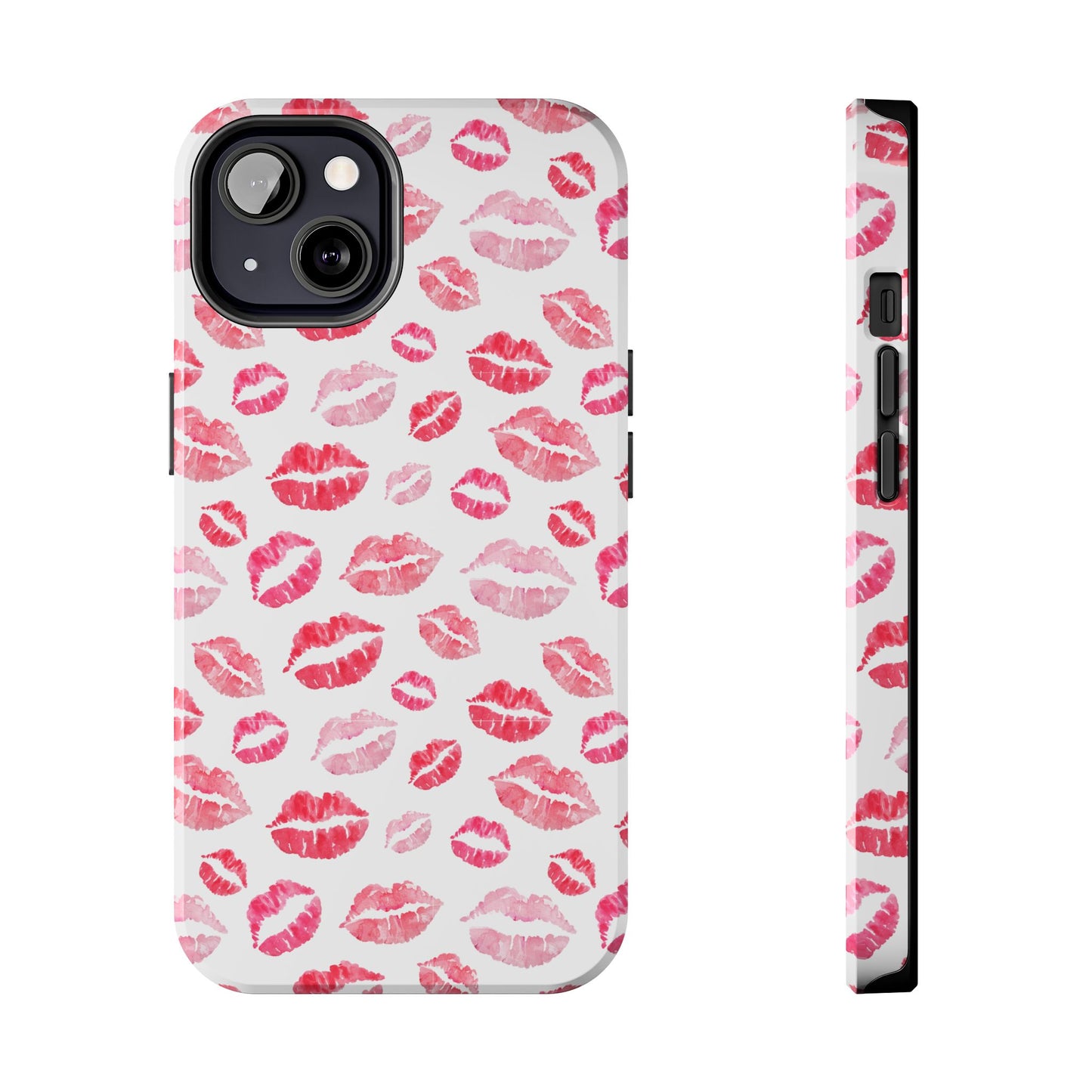 Kiss Pattern Tough Phone Cases, Cute, Unique for Iphone