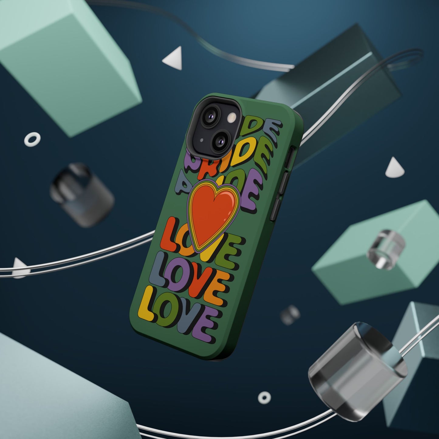 Pride Love - LGBTQ+ Support Tough Phone Case