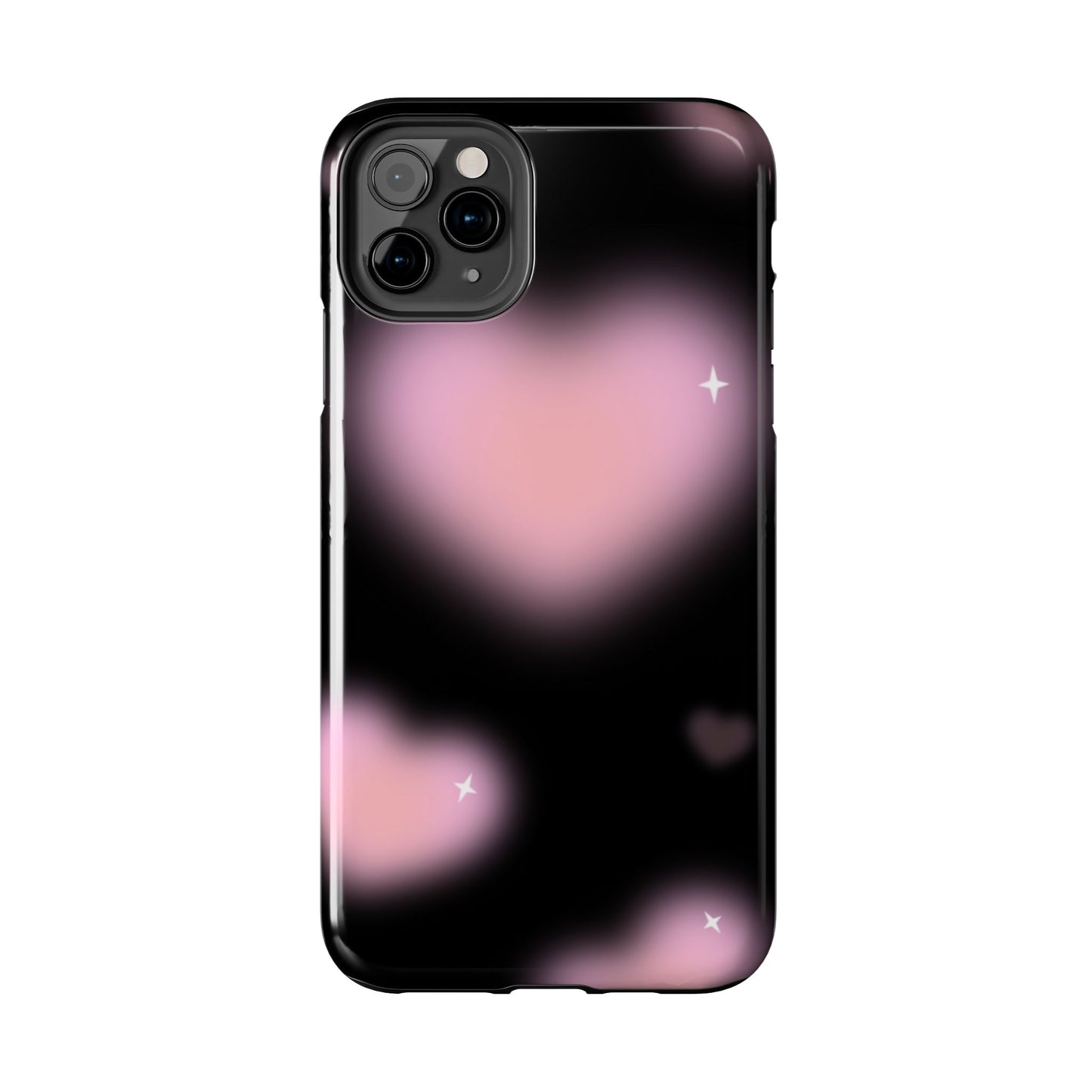 Romantic Pink Heart Pattern Phone Case