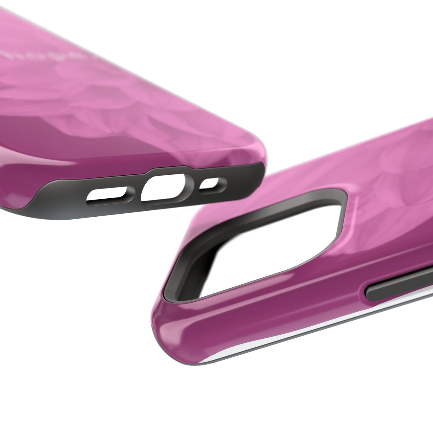 Hopeful, Inspirational Pink Flower Design Phone Case