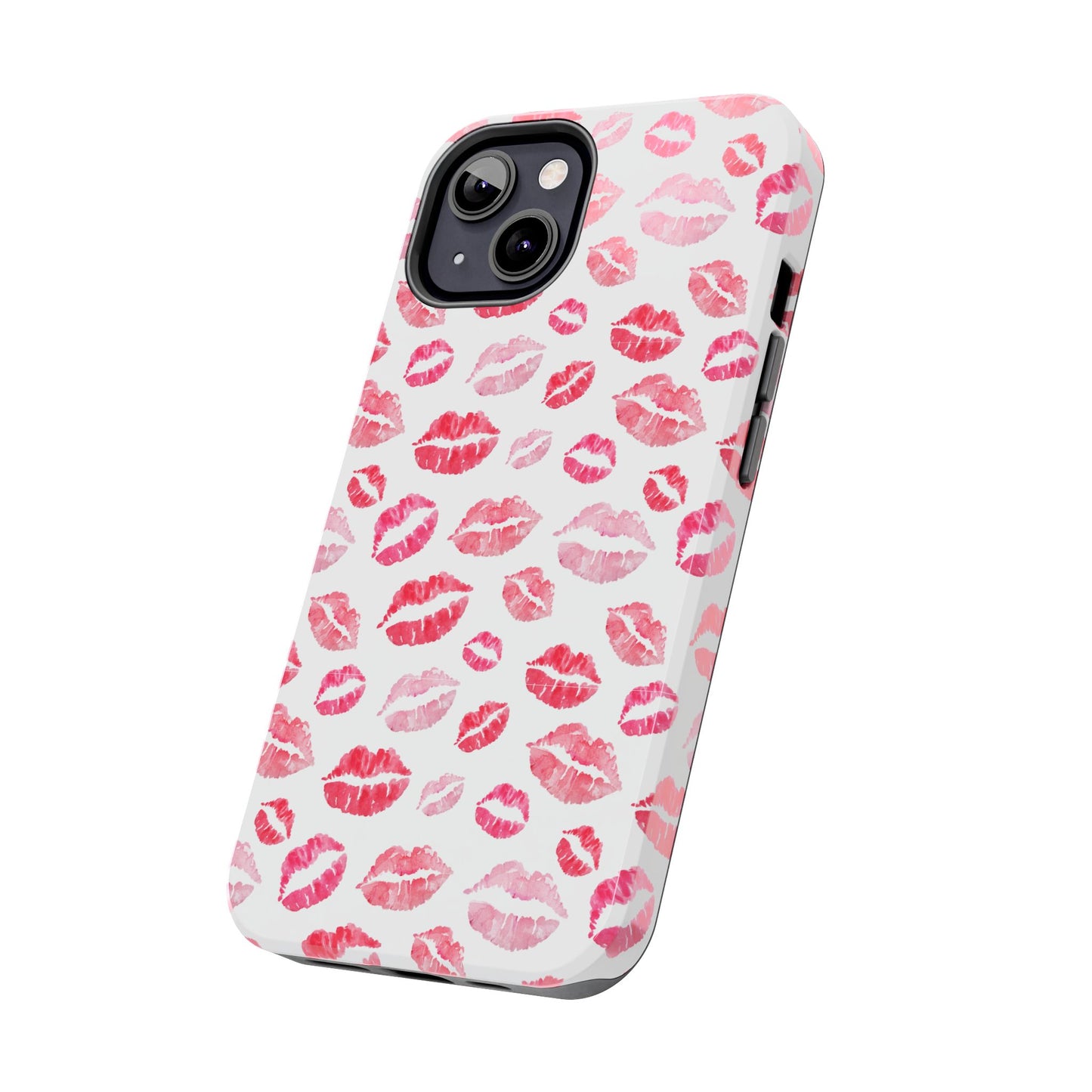 Kiss Pattern Tough Phone Cases, Cute, Unique for Iphone