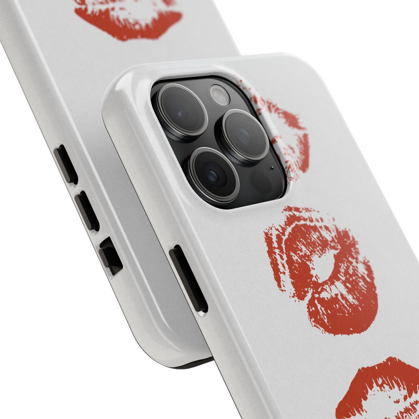 Kiss Print, Chic. Tough Phone Case
