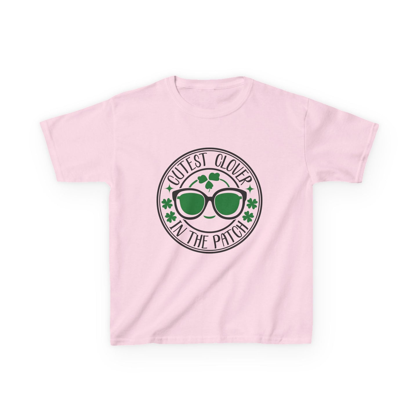 Cute Clover Kids Tee - "Cutest Clover in the Patch" St. Patrick's Day Shirt