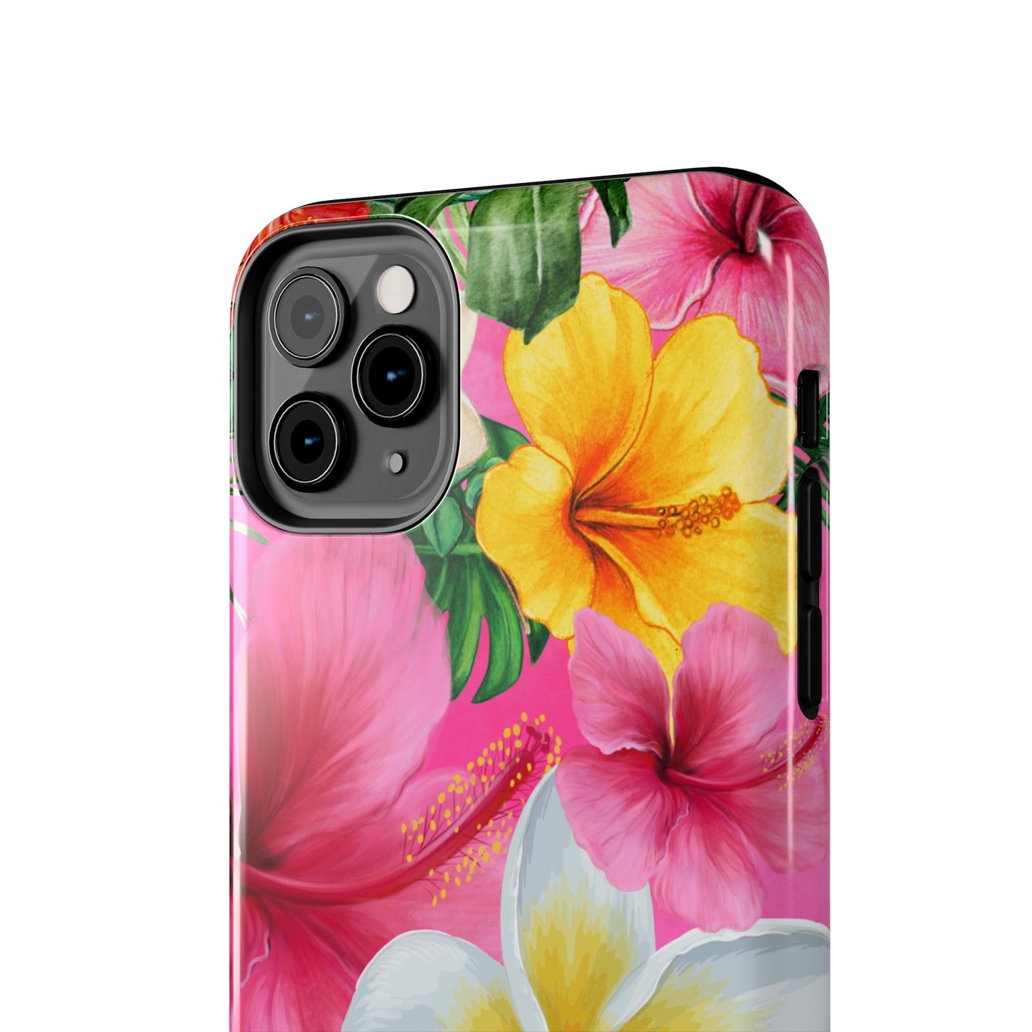 Tropical Floral Phone Case - Tough, Durable, Chic Protection, Summer Vibes, Gift for Her