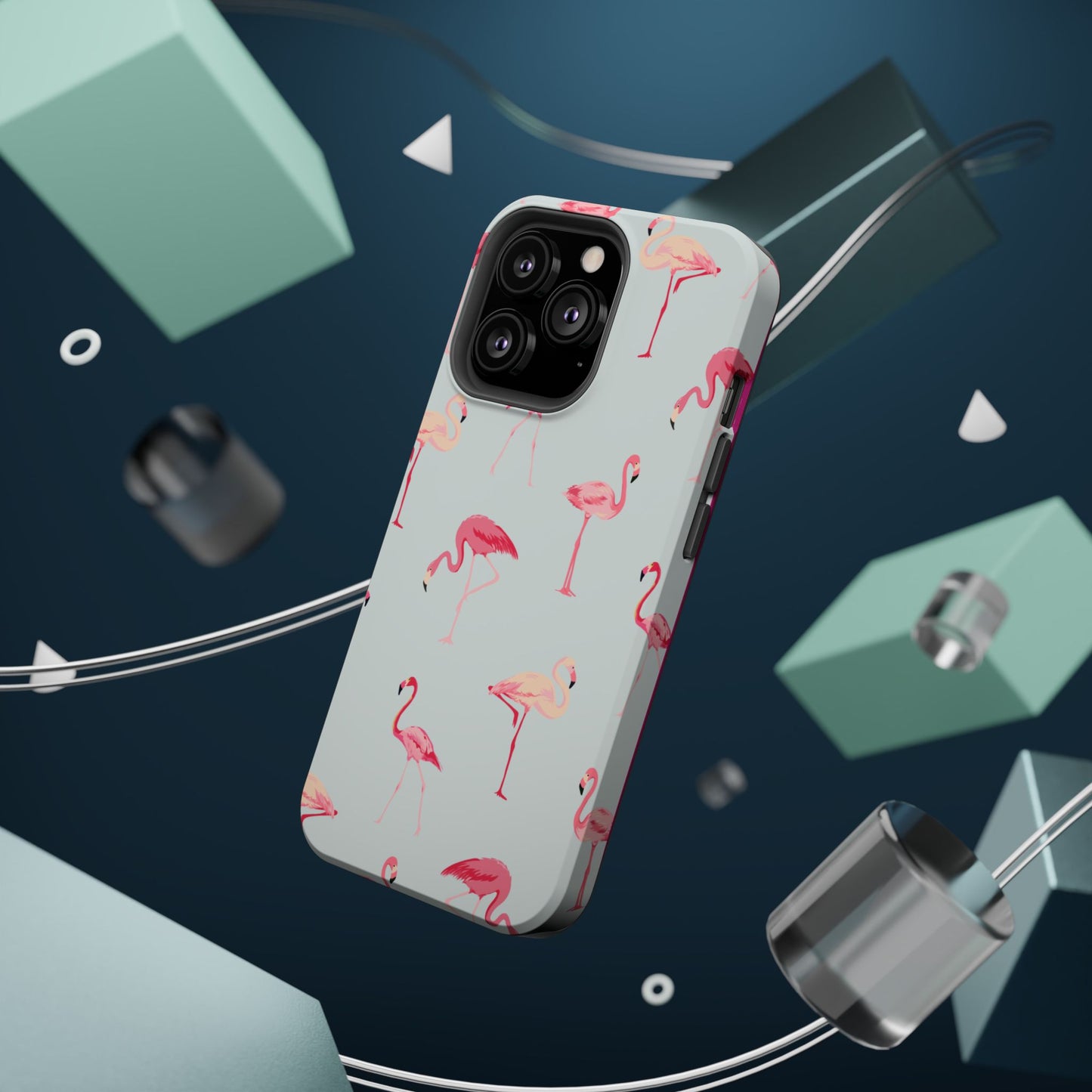 Stylish Flamingo, Summer Vibes MAGNETIC Phone Case for Iphone