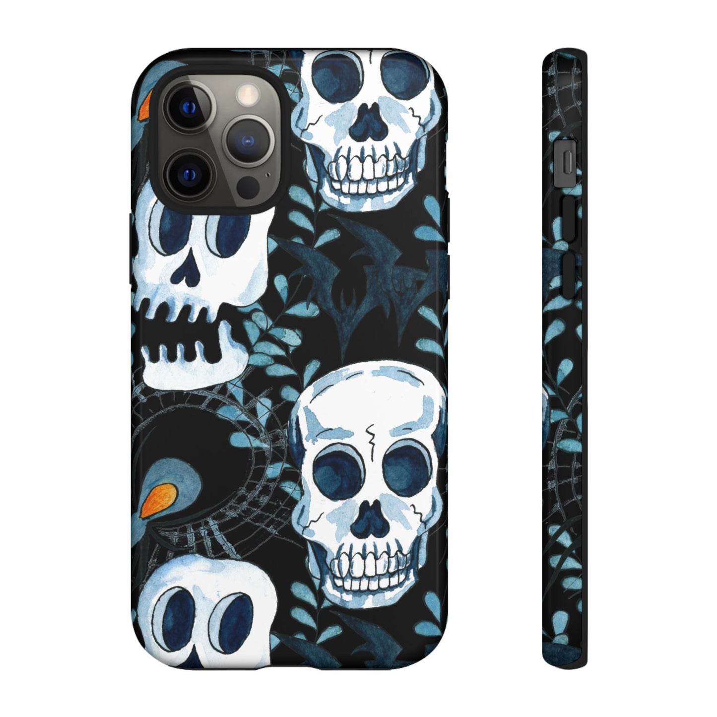 Halloween, Skull, Gothic Phone Case for Iphone - FREE Shipping