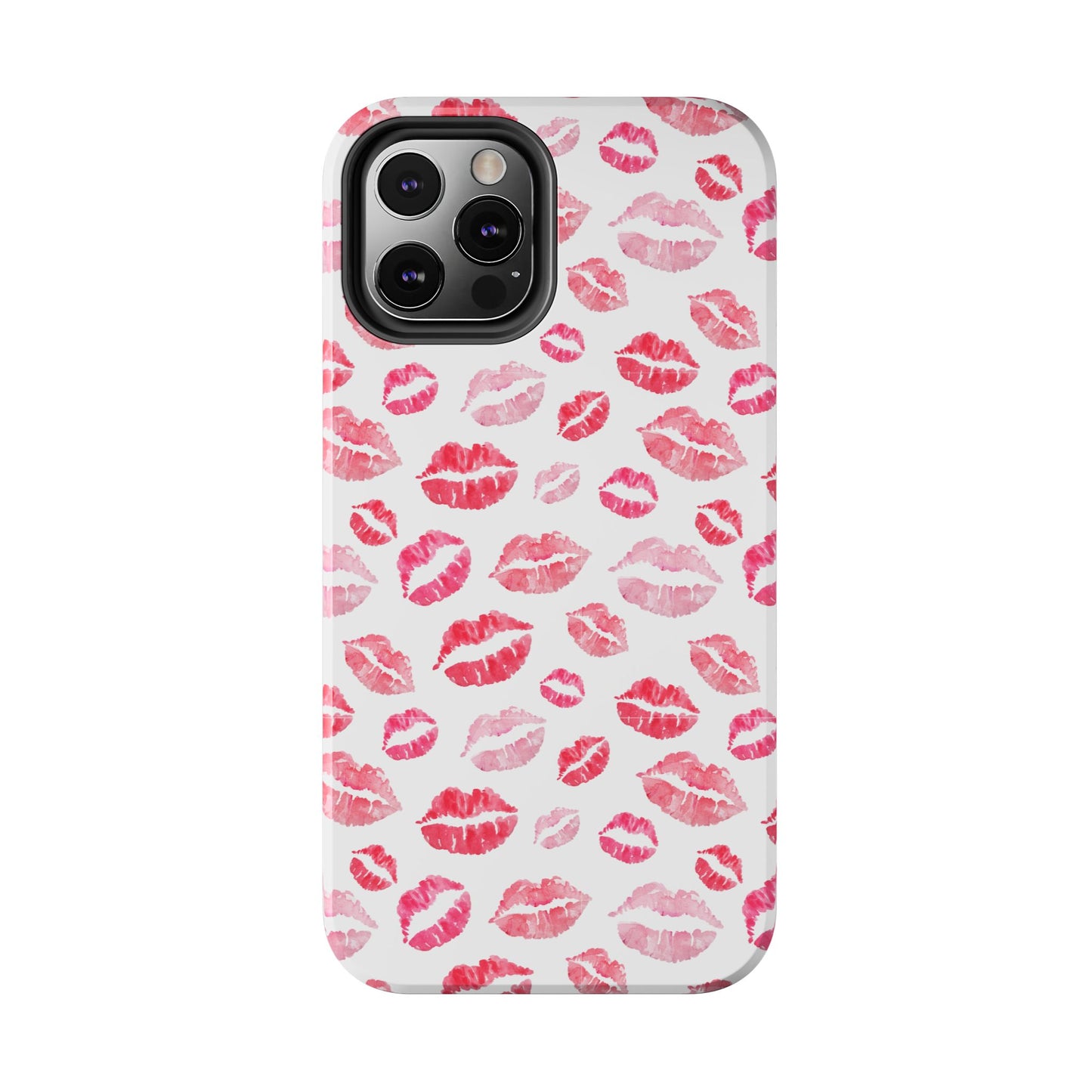 Kiss Pattern Tough Phone Cases, Cute, Unique for Iphone