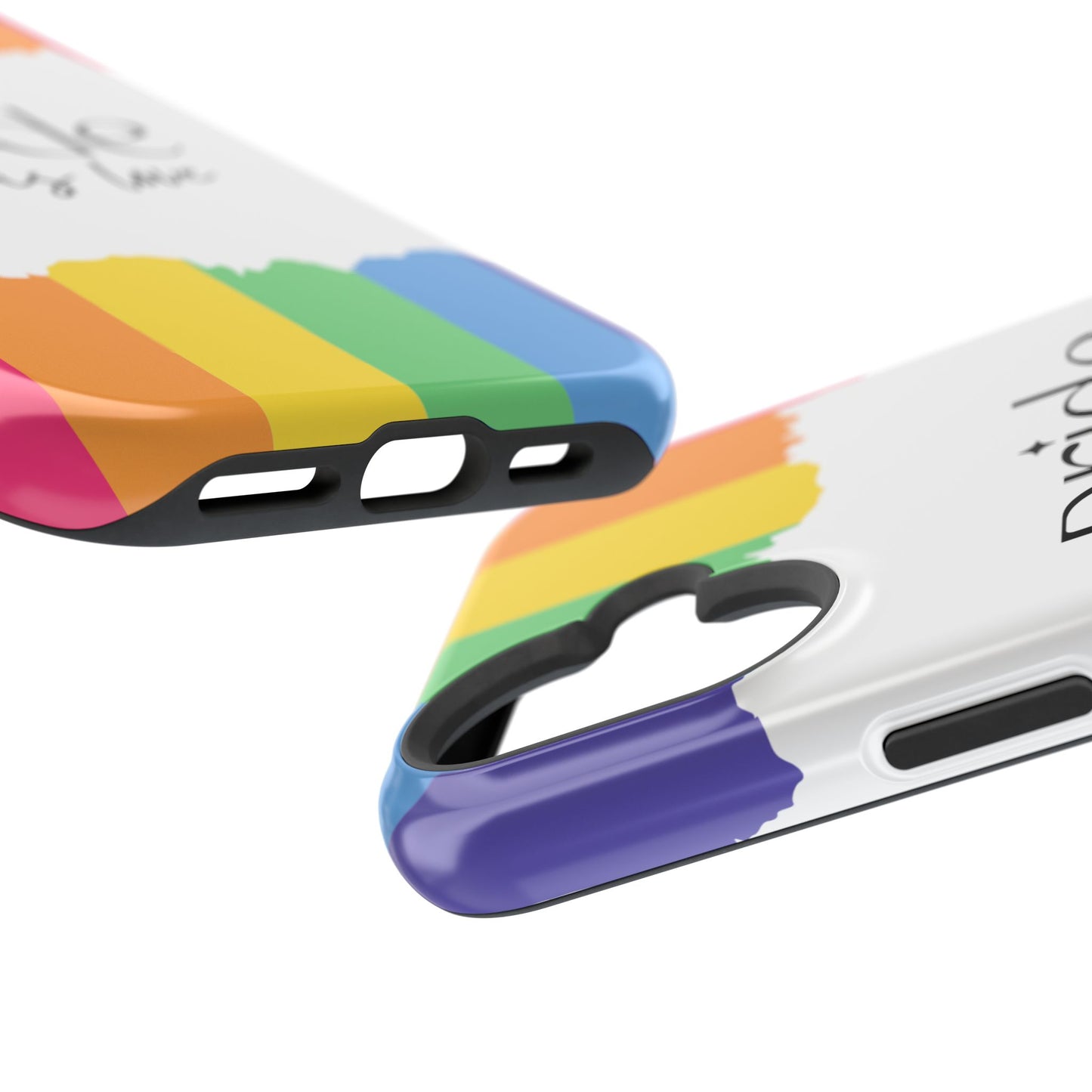 Pride - Love is Love, LGBTQ+, Rainbow Tough Phone Case