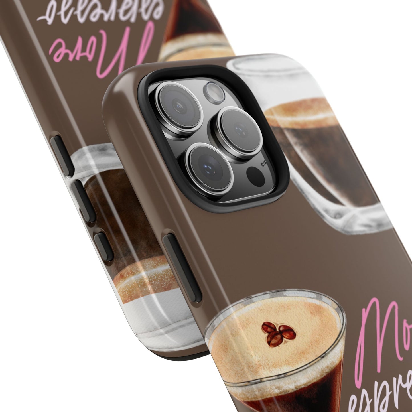 Stylish Coffee Phone Case, Espresso Lovers Gift, Cute Tough Case, Coffee Aesthetic, Phone Accessory for Baristas