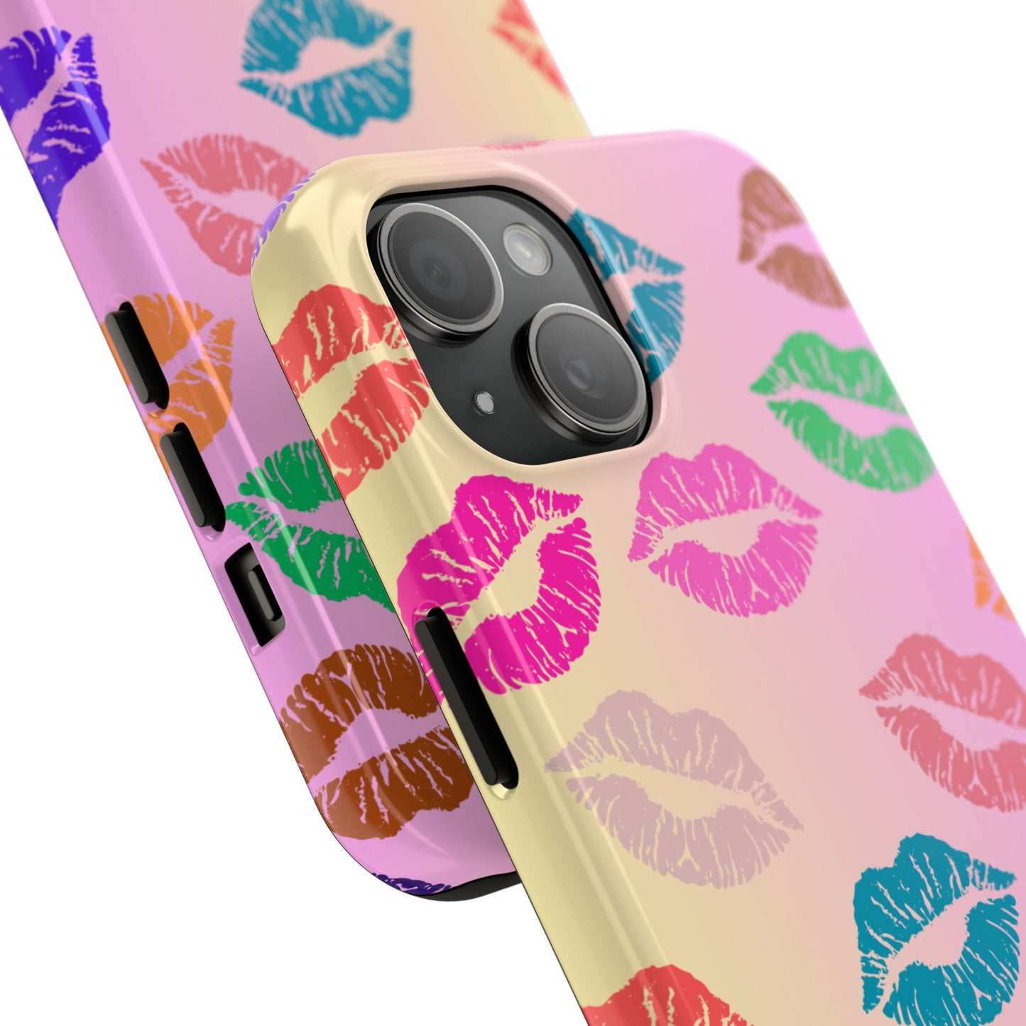 Kiss Print Tough Phone Cases Cute, Durable for Iphone