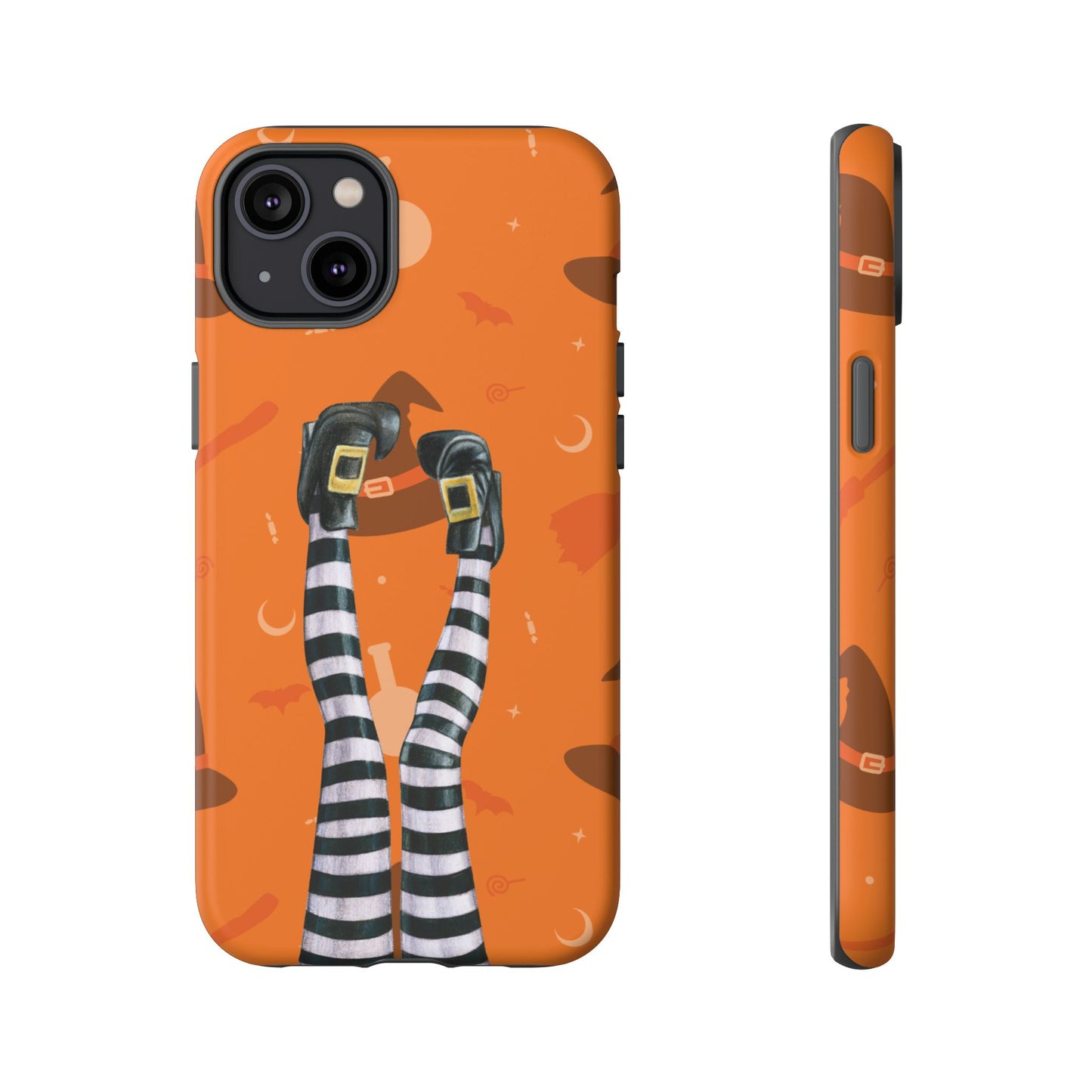 Halloween Phone Case, Spooky Design, Witch Legs for Iphone