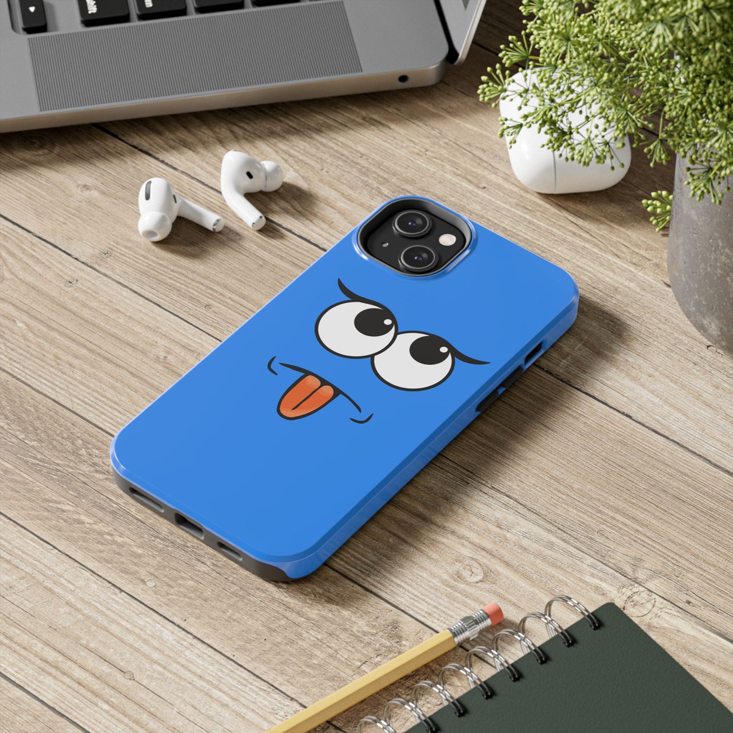 Funny Cartoon, Cute, Tough Phone Case