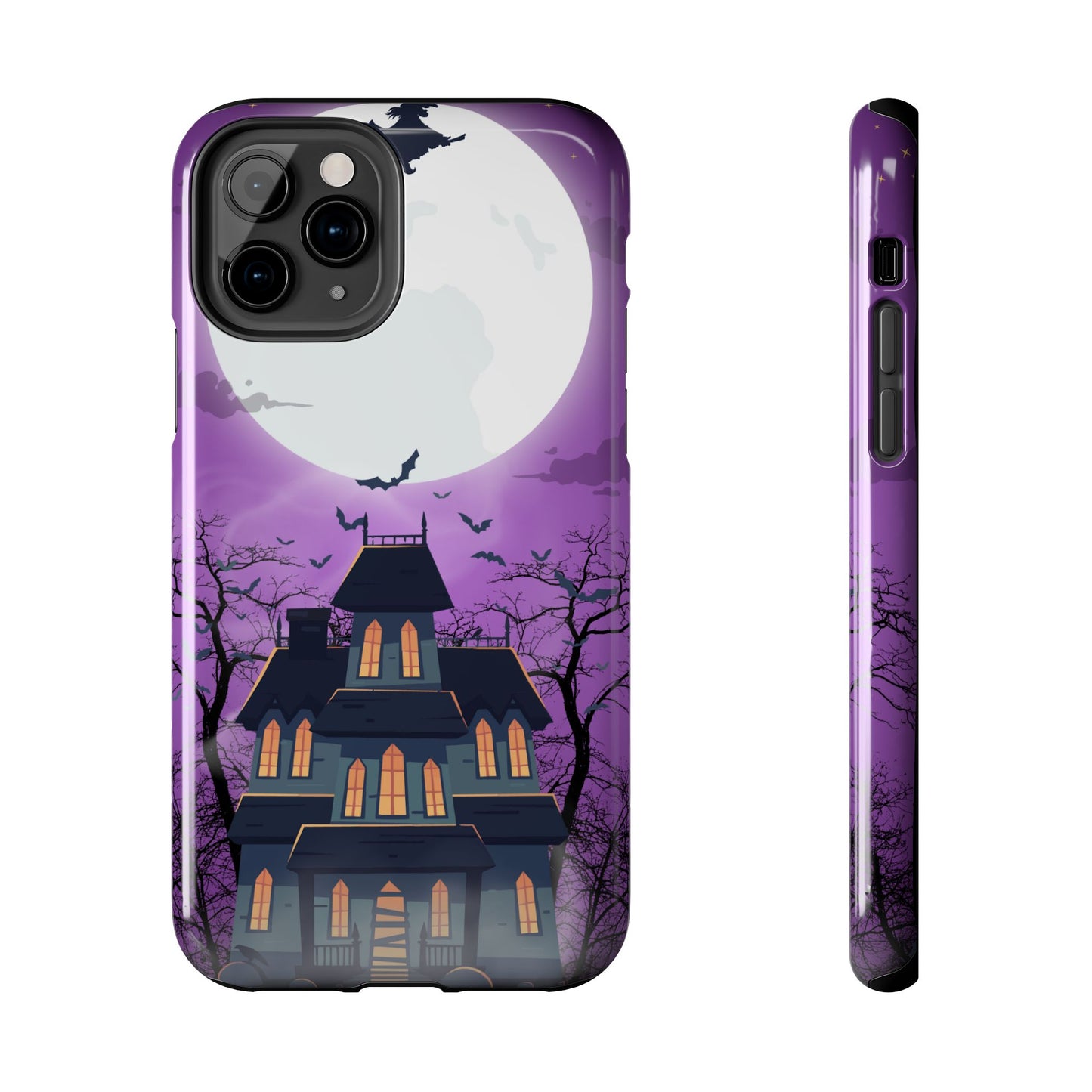 Halloween Haunted, Spooky House, Witchy Vibe Phone Case for Iphone