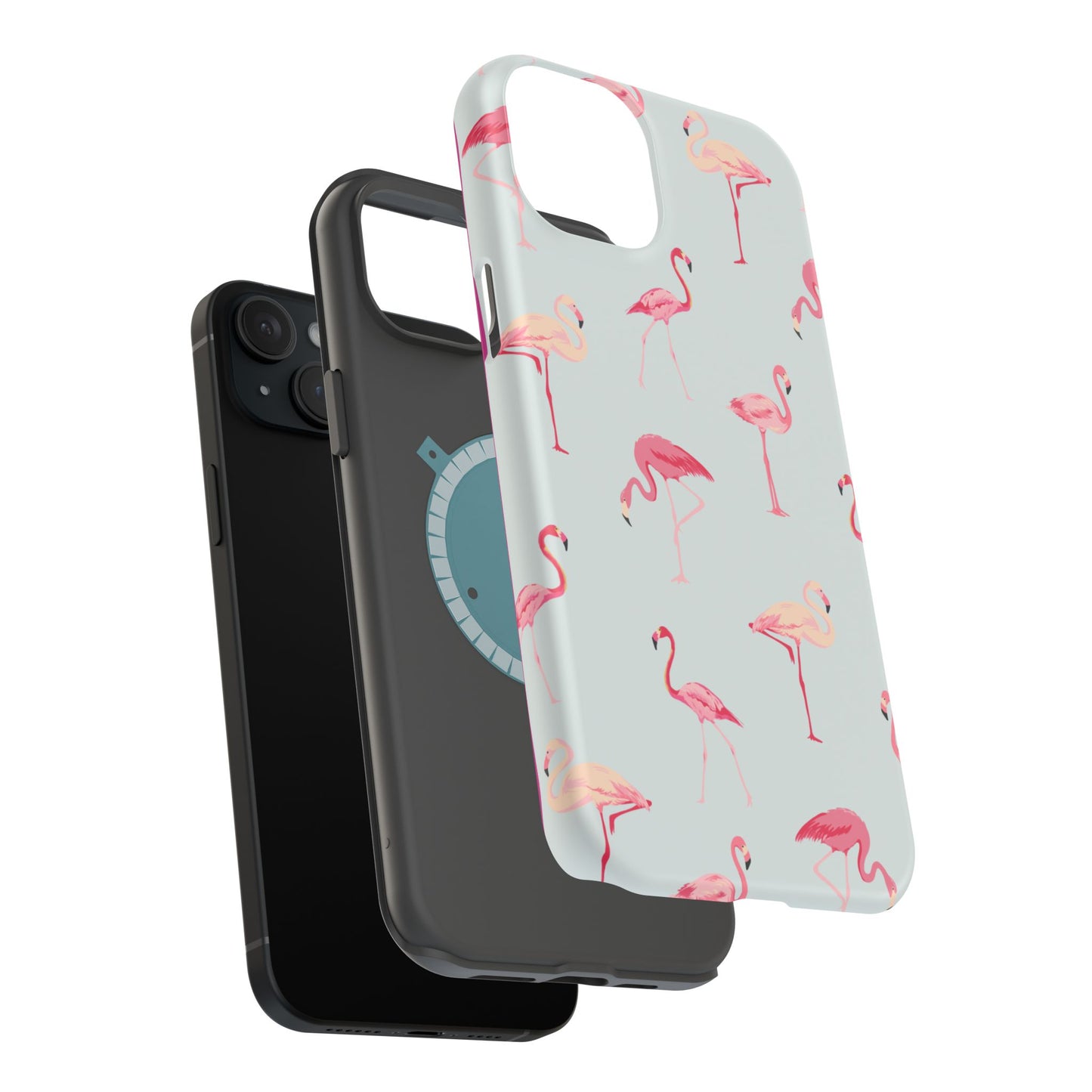 Stylish Flamingo, Summer Vibes MAGNETIC Phone Case for Iphone