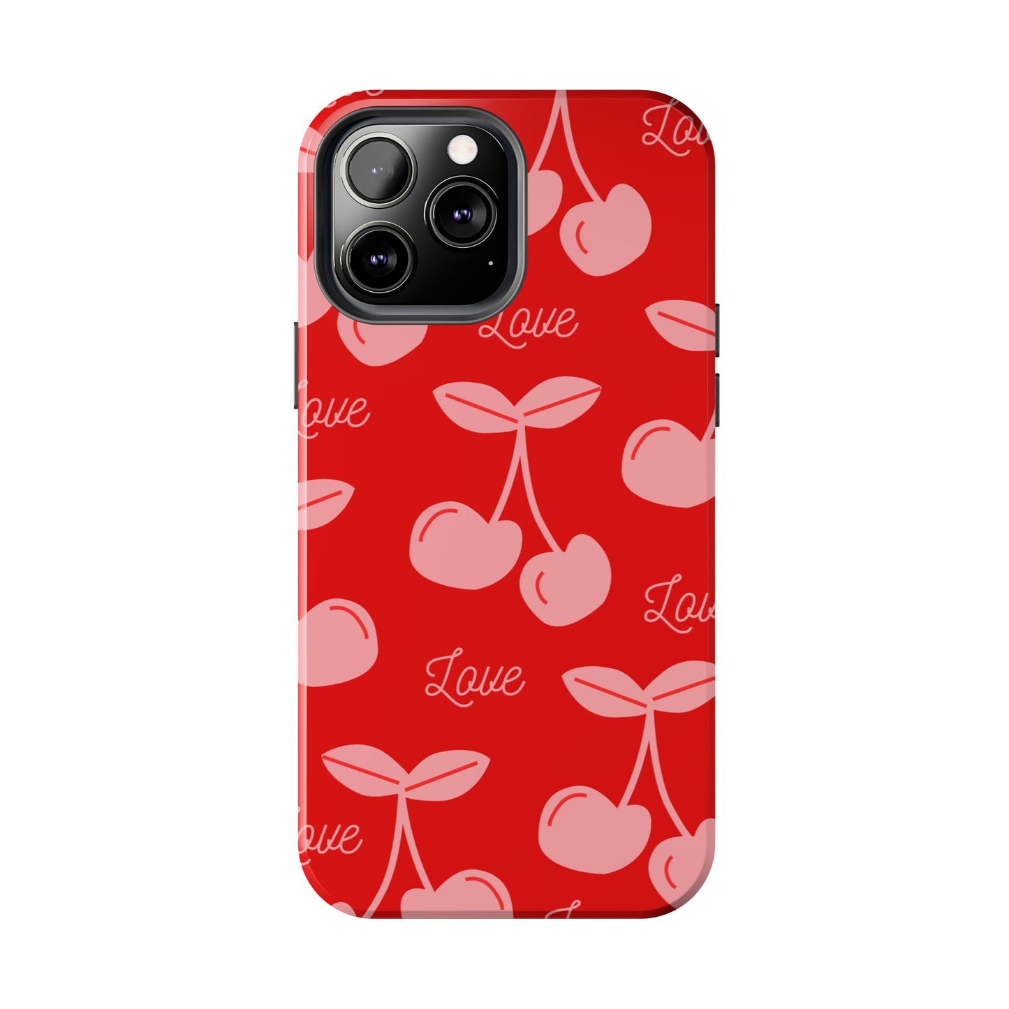 Cute Cherry Love Tough Phone Cases