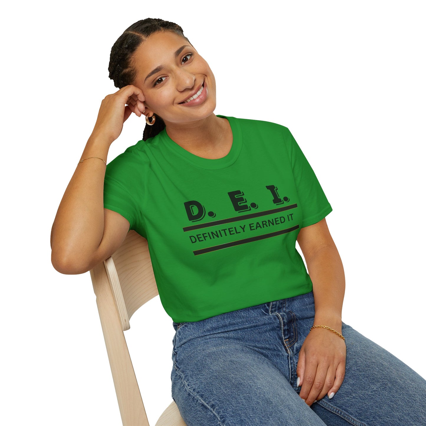 Empowerment Tee - D E I Definitely Earned It Unisex T-Shirt