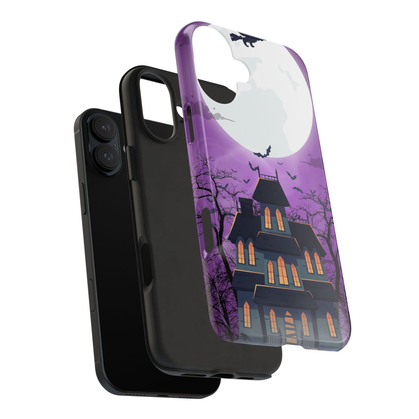 Halloween Haunted, Spooky House, Witchy Vibe Phone Case for Iphone