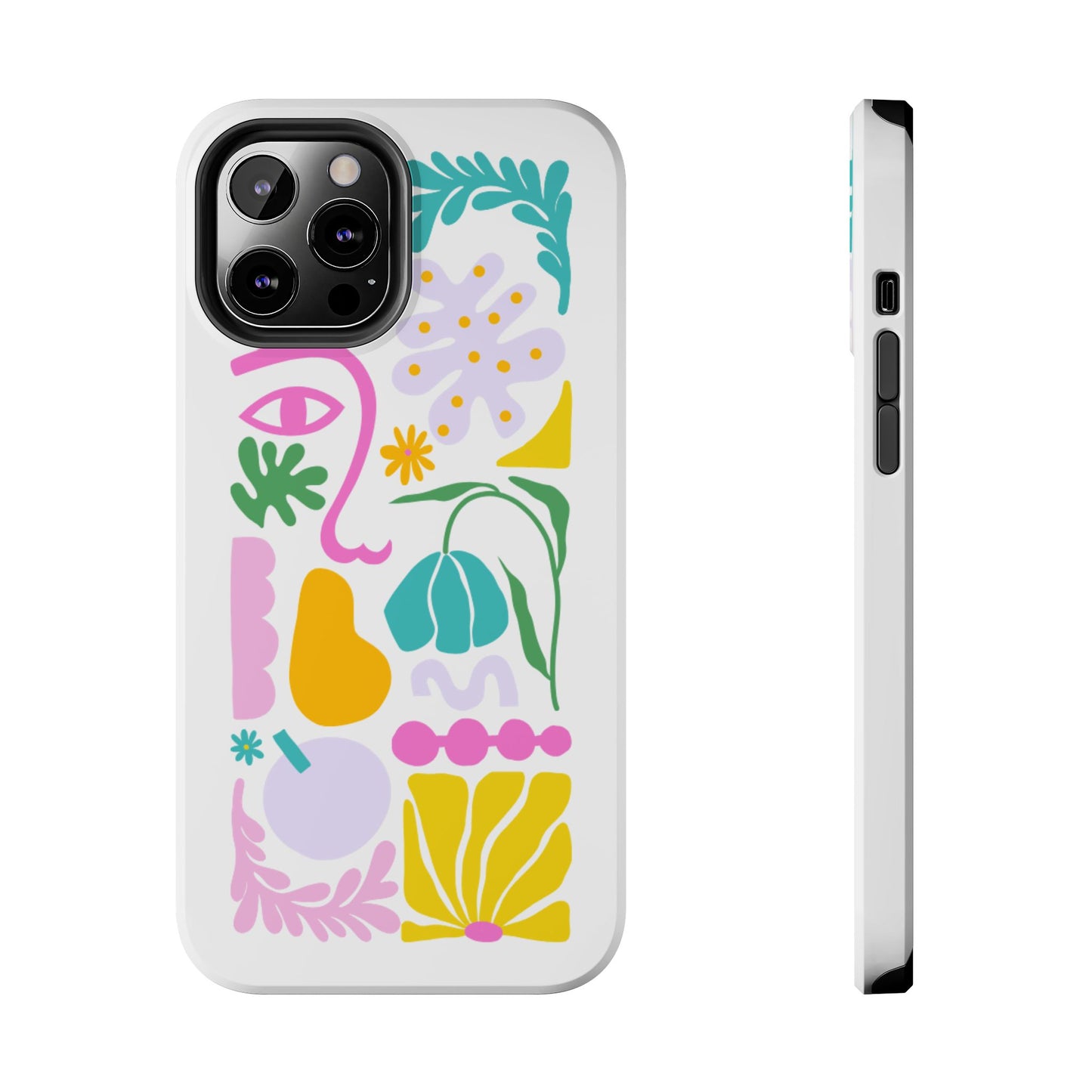 Vibrant Floral Phone Cases, Tough Smartphone Cover, Artistic Cell Phone Protector, Unique Gift for All Occasions, Trendy Tech Accessory