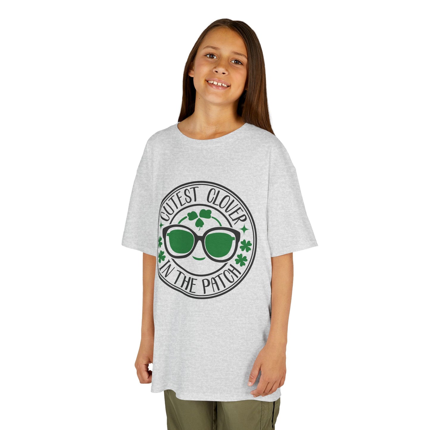 Cute Clover Kids Tee - "Cutest Clover in the Patch" St. Patrick's Day Shirt