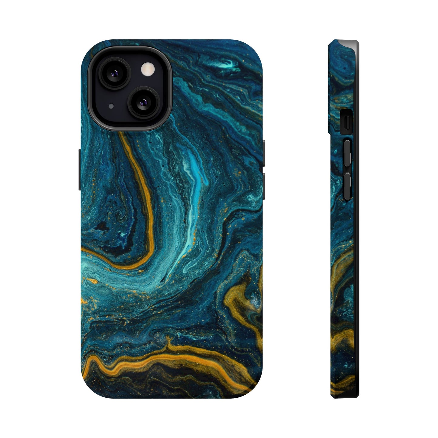 Marble Print MAGNETIC, Unique Tough Phone Case