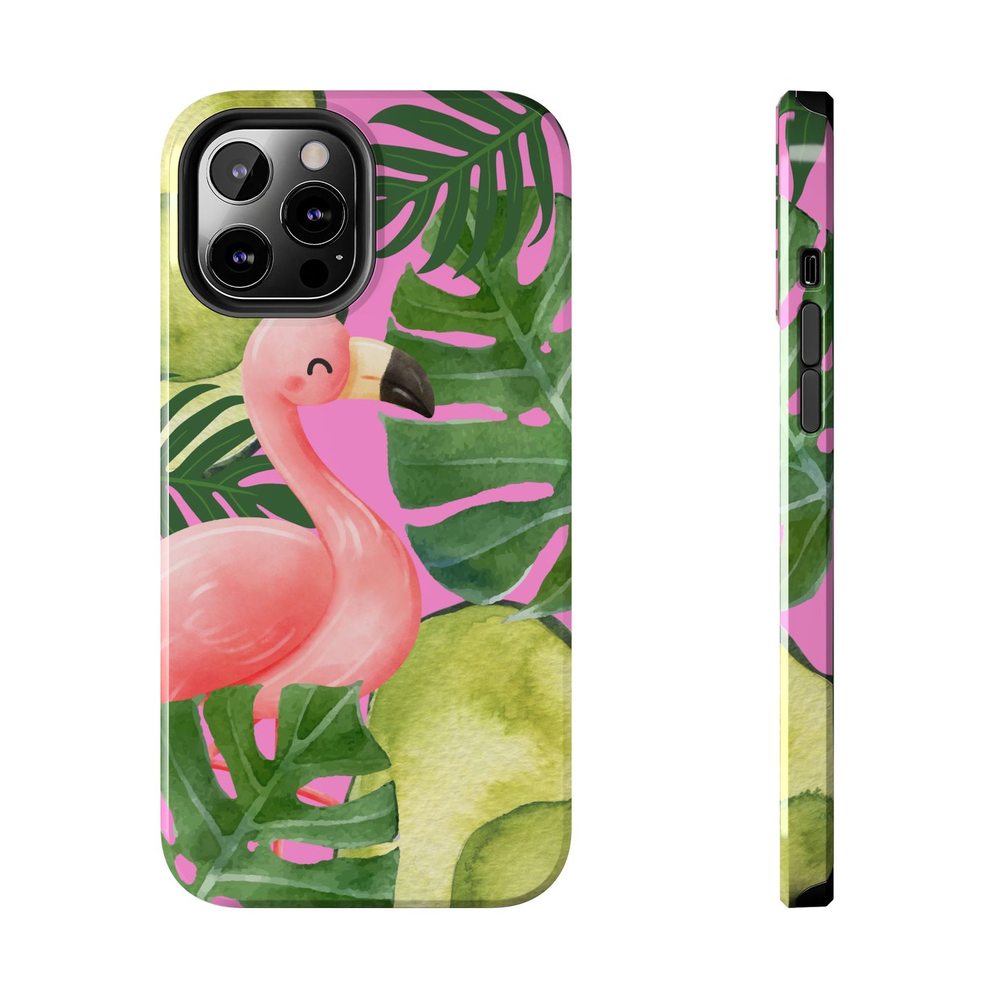 Tropical Flamingo, Cute, Summer Vibes Tough Phone Case