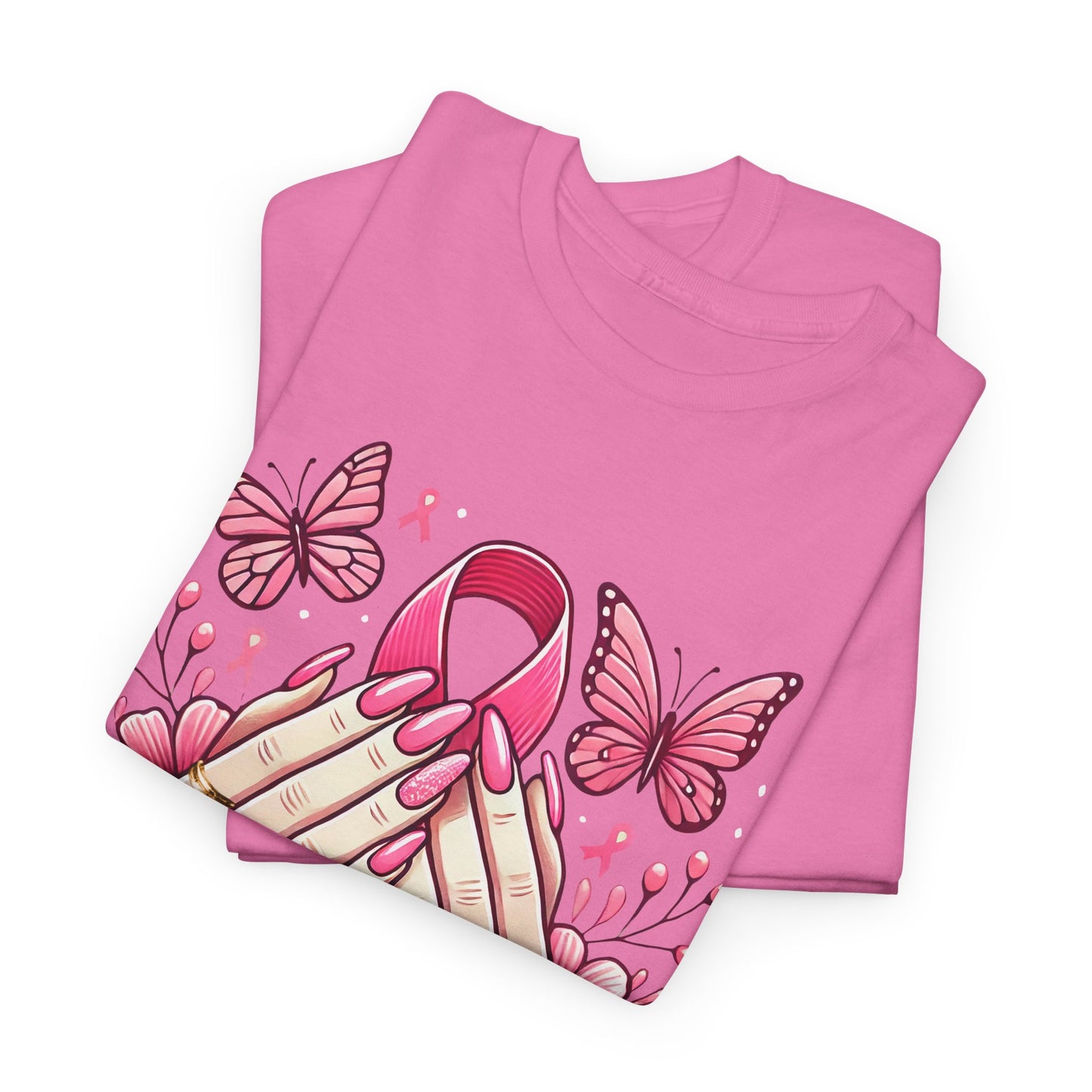 Hopeful Butterflies Unisex Heavy Cotton Tee
