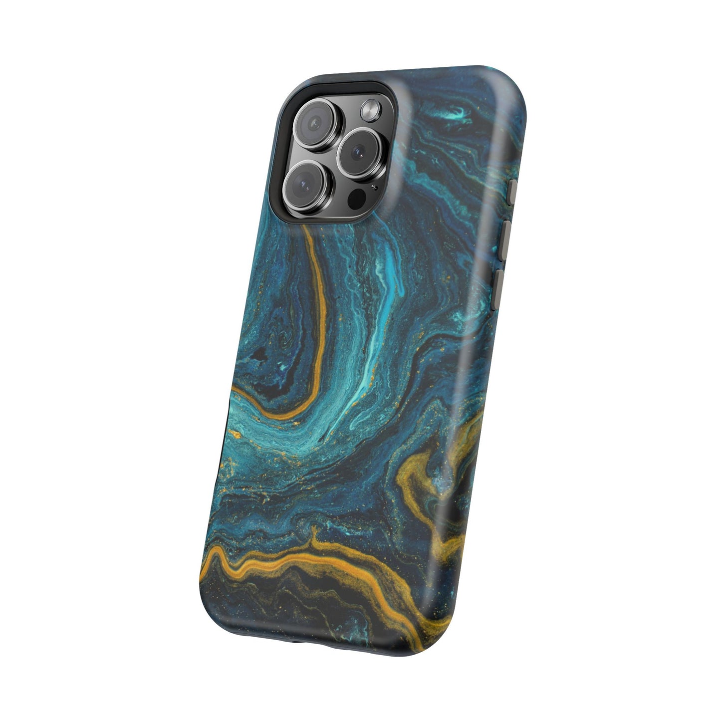 Marble Print MAGNETIC, Unique Tough Phone Case