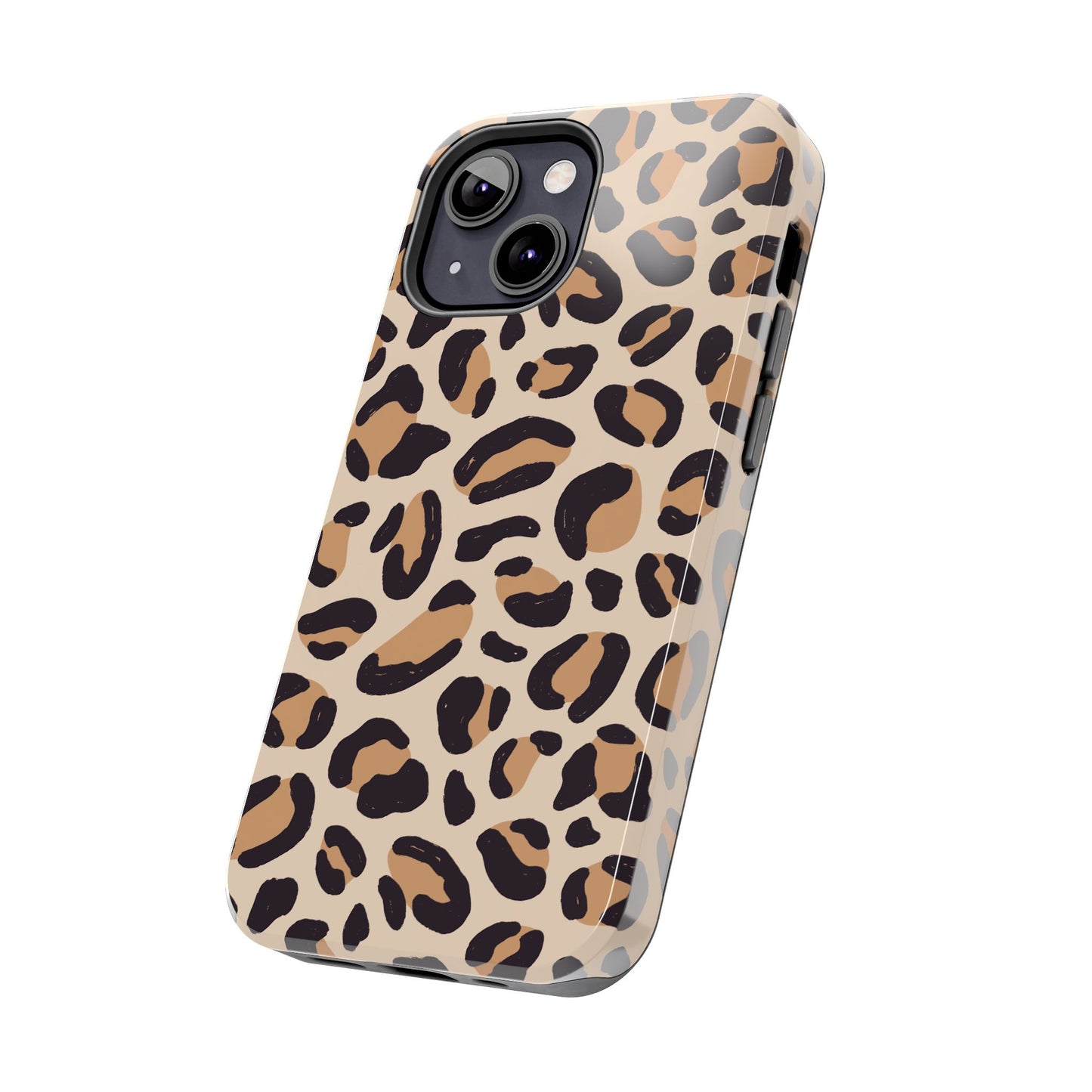 Stylish Leopard Print Tough Phone Cases