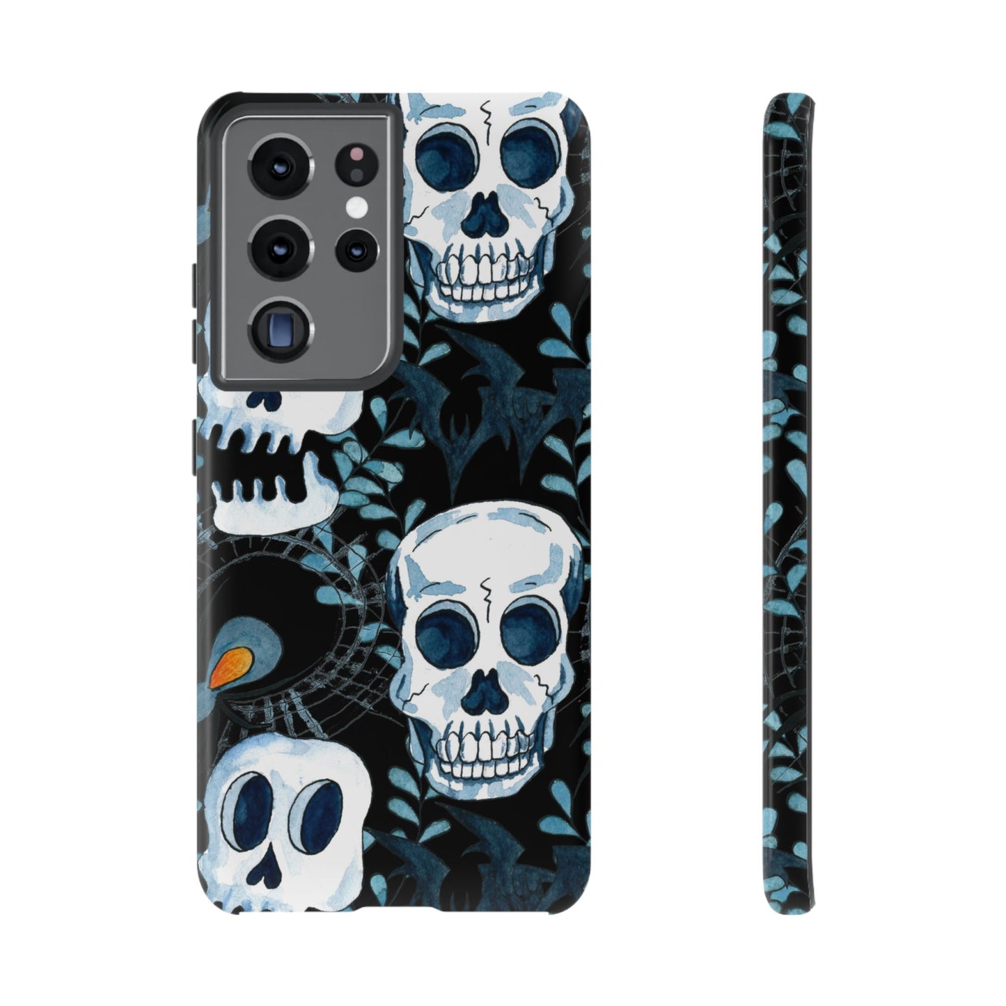 Skull Tough Cases - Halloween Samsung Phone Case - FREE Shipping