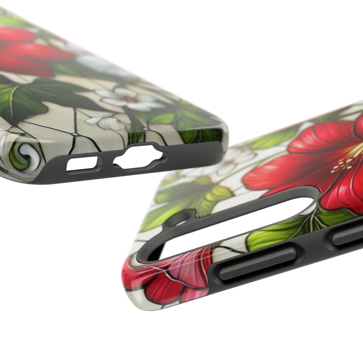 Tough Phone Case with Vibrant Floral Design - Perfect Gift for Nature Lovers