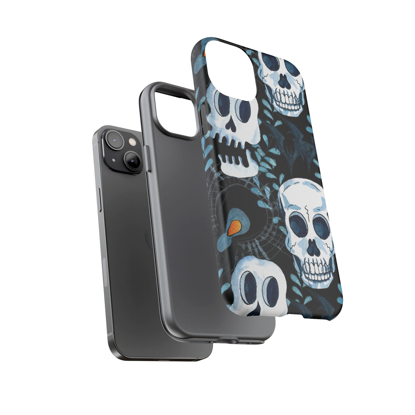 Halloween, Skull, Gothic Phone Case for Iphone - FREE Shipping