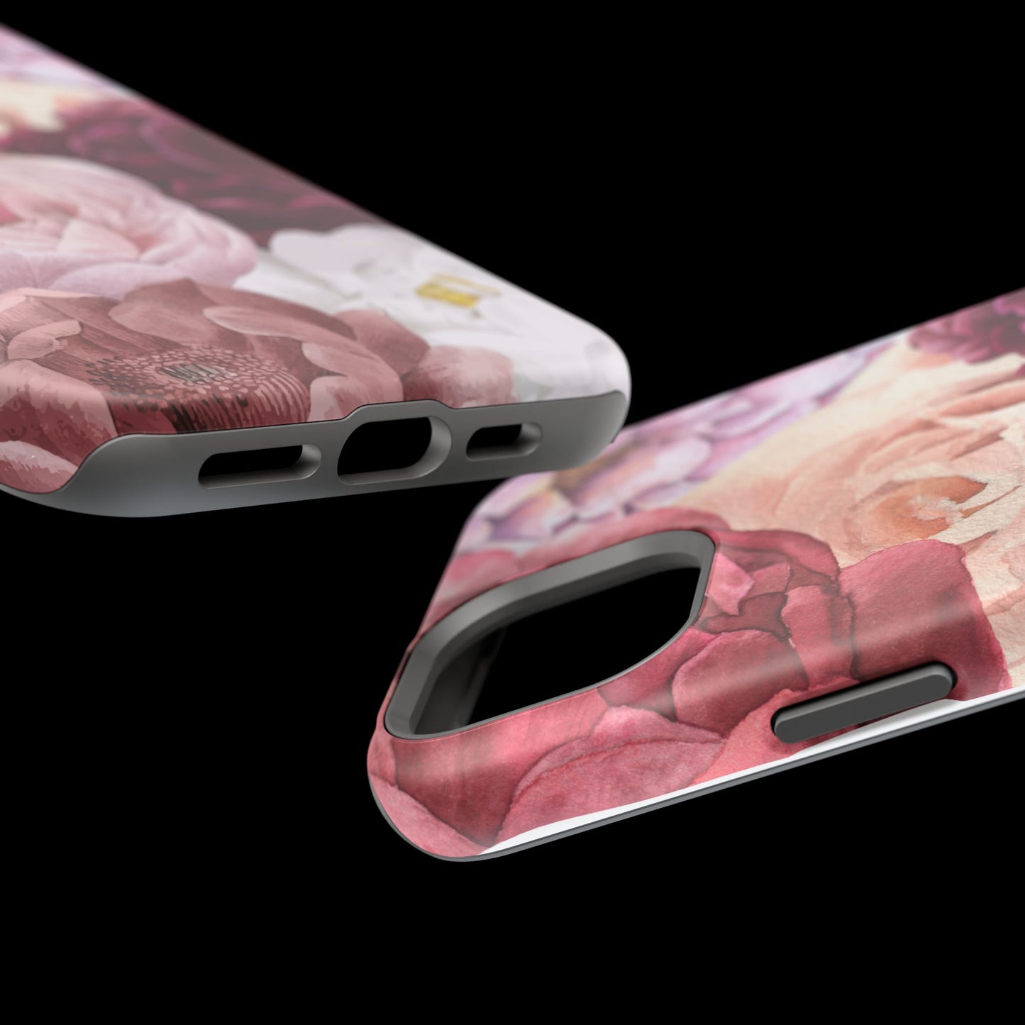Elegant Protection for Every Occasion Floral Tough Phone Case