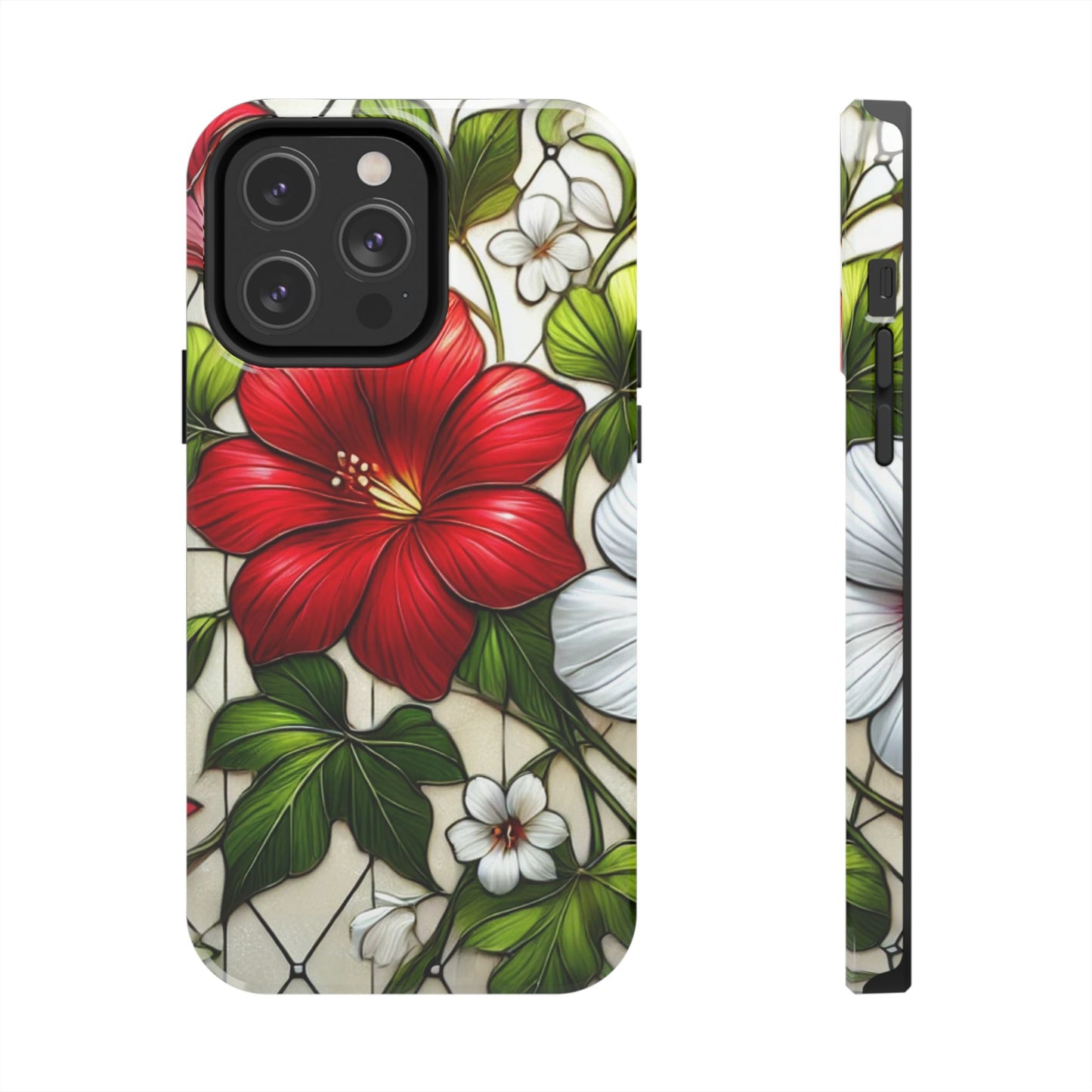 Tough Phone Case with Vibrant Floral Design - Perfect Gift for Nature Lovers