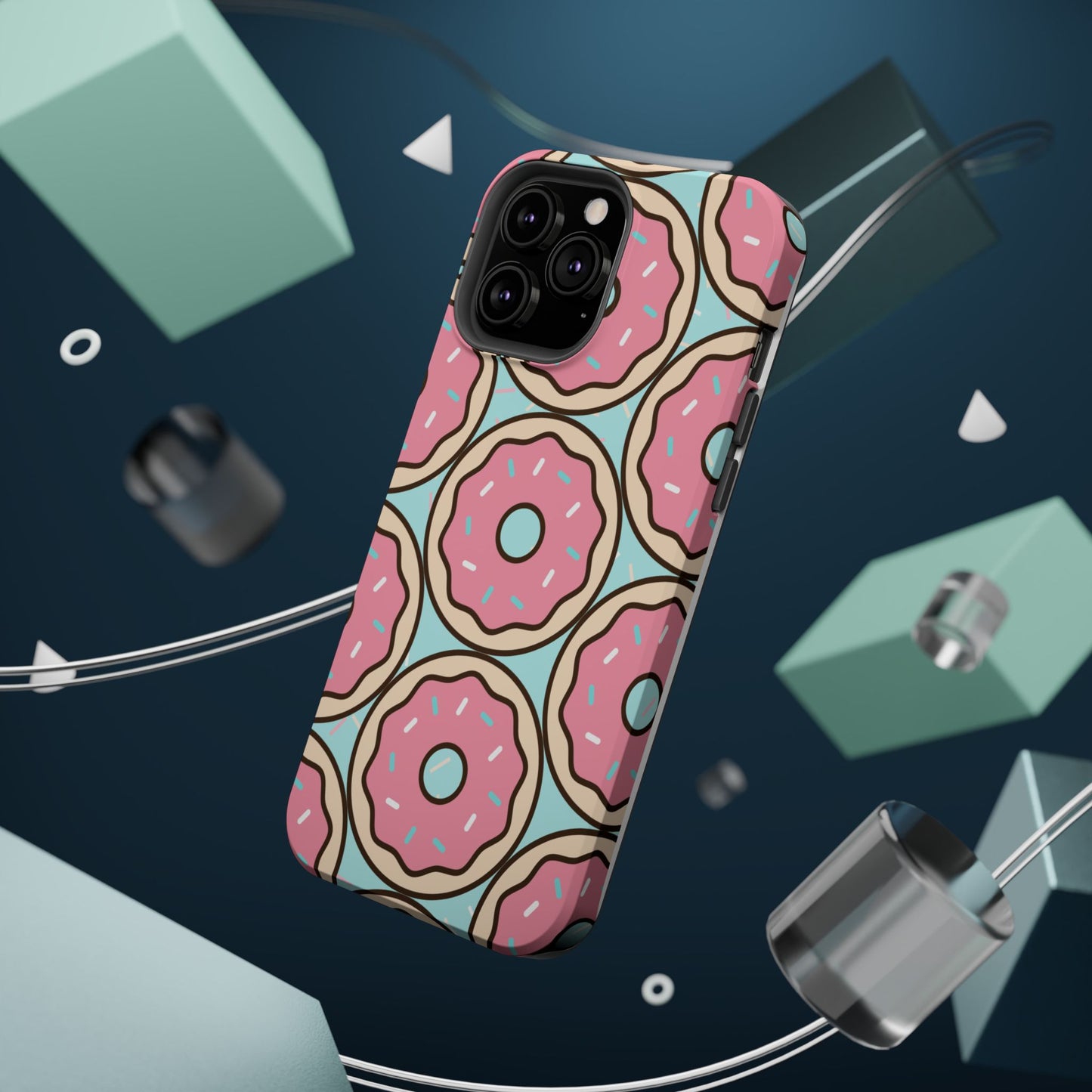 Colorful, Cute Donut MAGNETIC Phone Case for Iphone