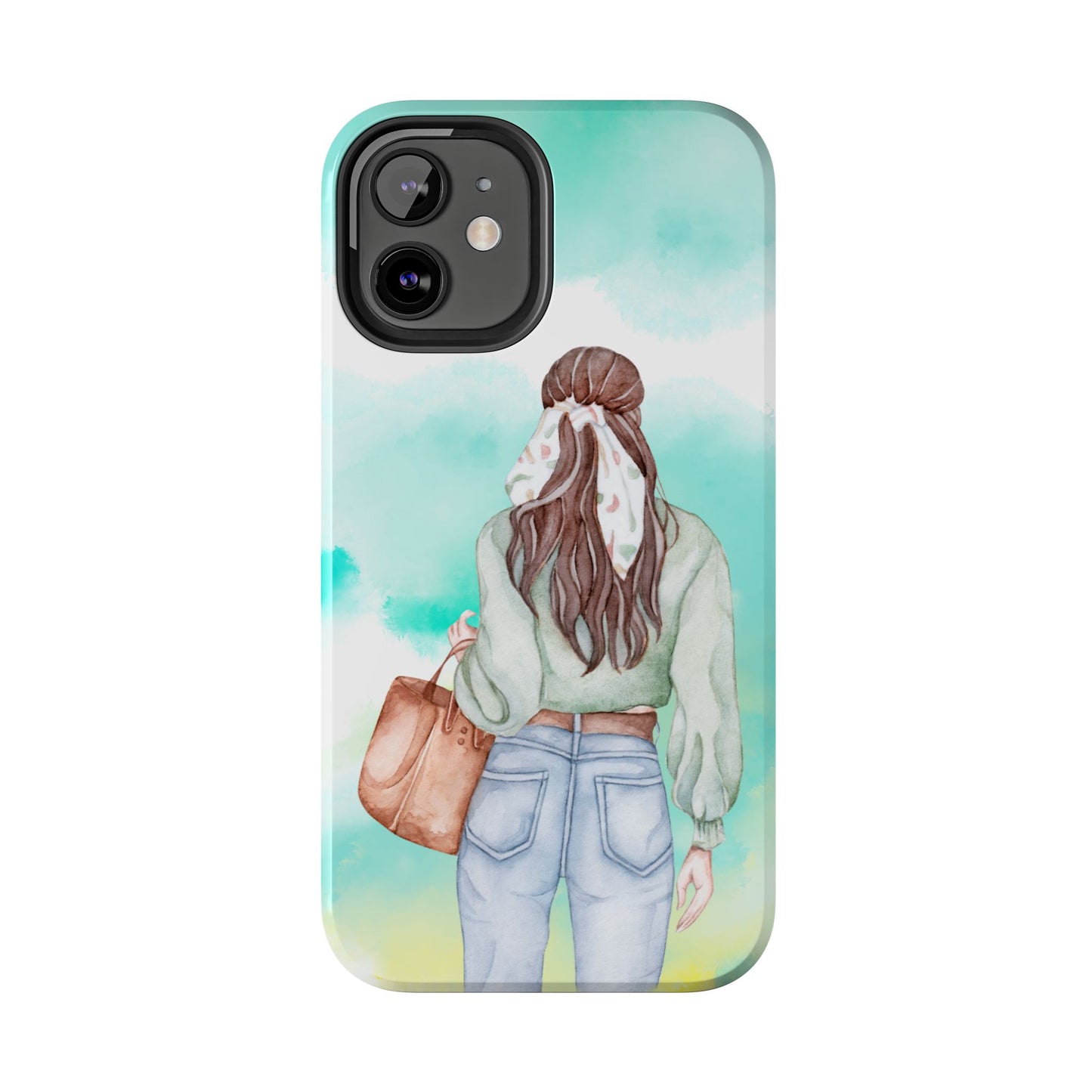Whimsical Woman Tough Phone Case