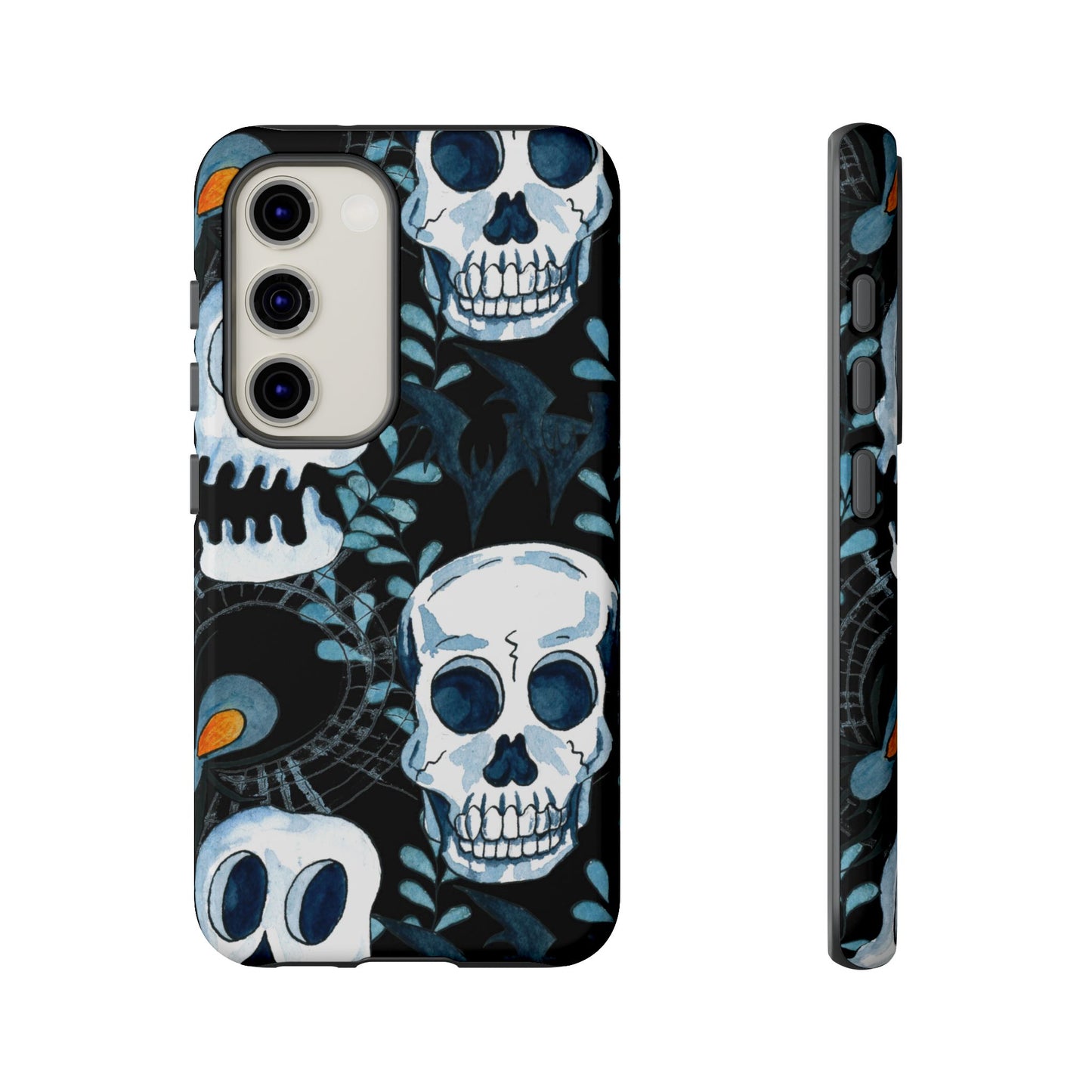 Skull Tough Cases - Halloween Samsung Phone Case - FREE Shipping