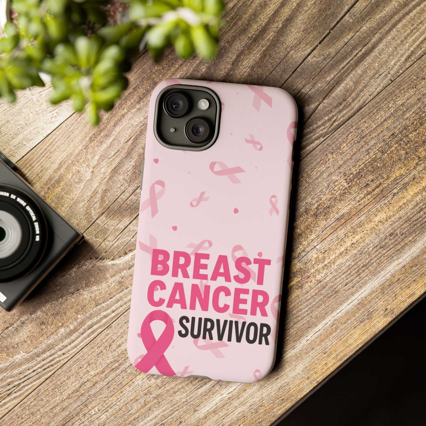 Breast Cancer Survivor Phone Case - Supportive Gift for Fighters, Fighters & Cherished Friends, Awareness Month Essentials