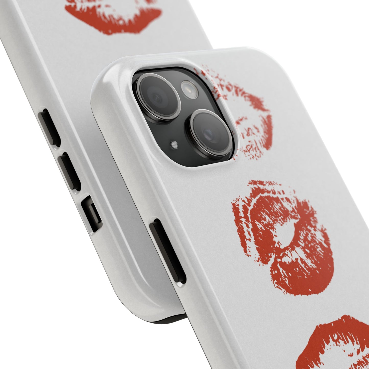 Kiss Print, Chic. Tough Phone Case