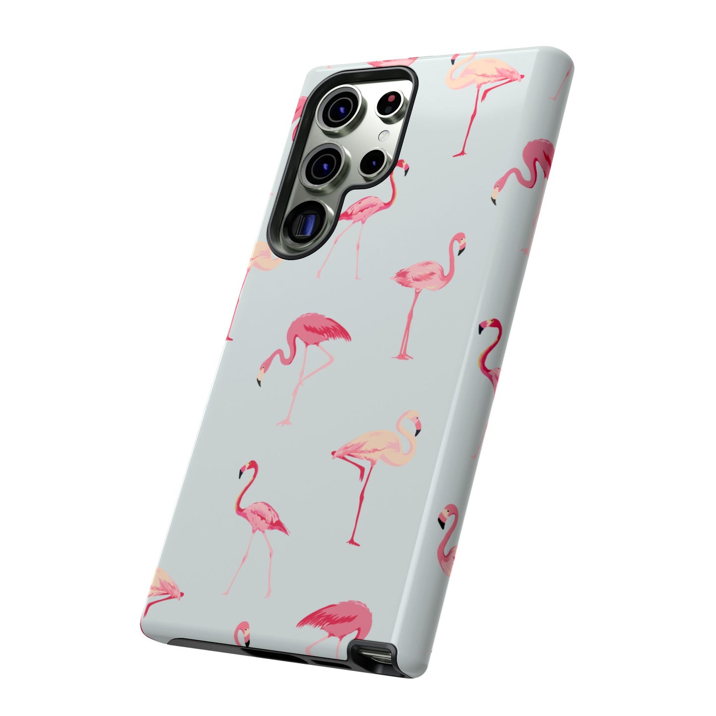 Stylish Flamingo, Summer Vibes Tough Phone Case for Samsung