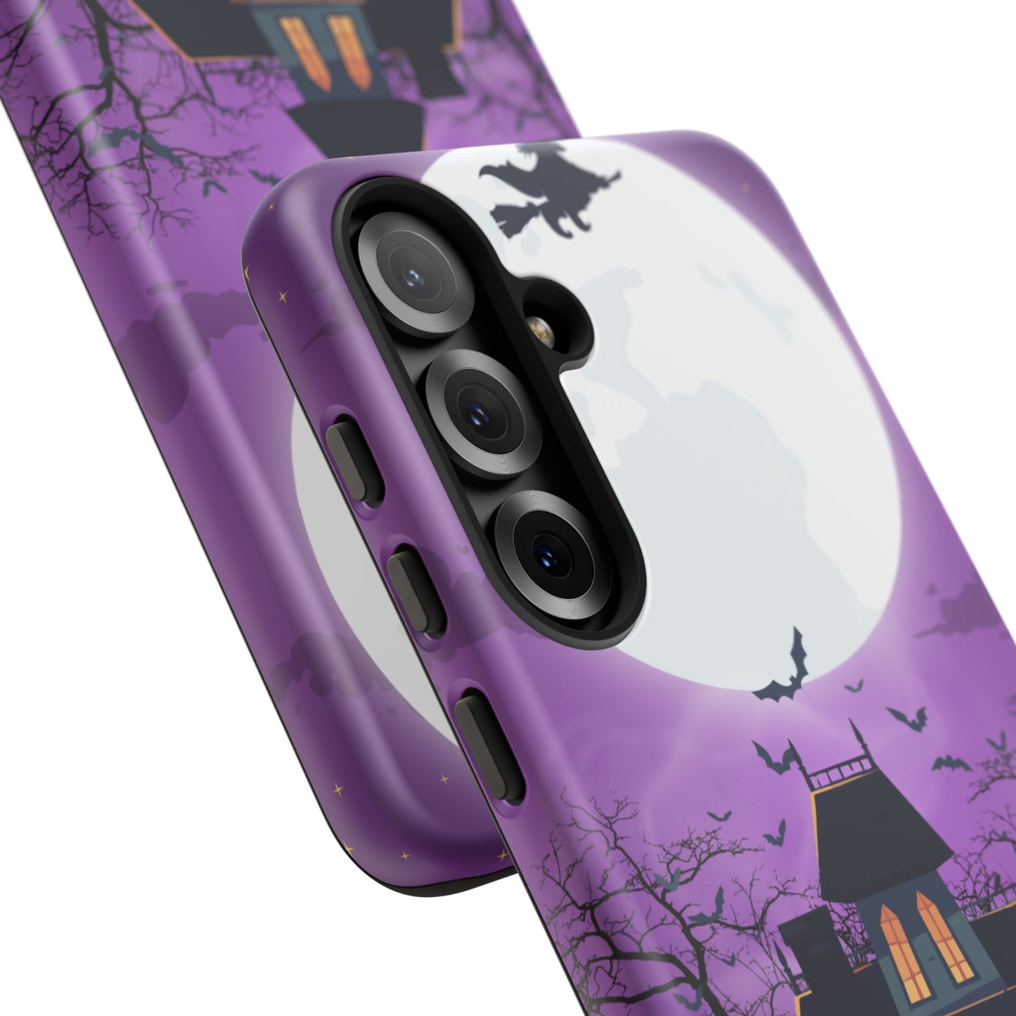 Halloween Haunted, Spooky House, Witchy Vibe Phone Case for Samsung