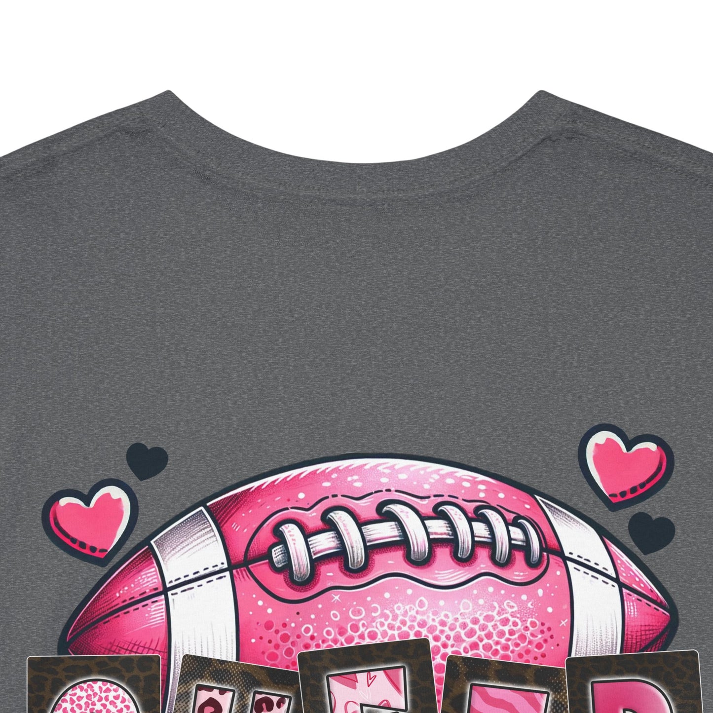 Breast Cancer Awareness Tee - "Cheer for the cure" Unisex Cotton Shirt