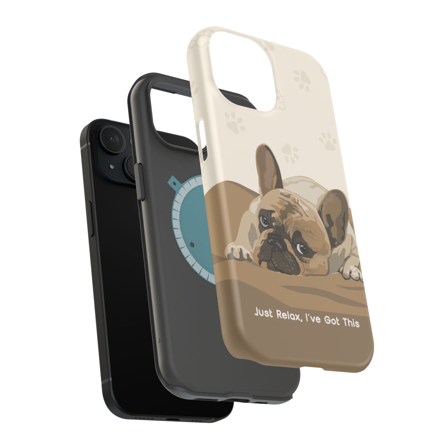 Cute Dog Tough MAGNETIC Phone Case - Just Relax, I’ve Got This