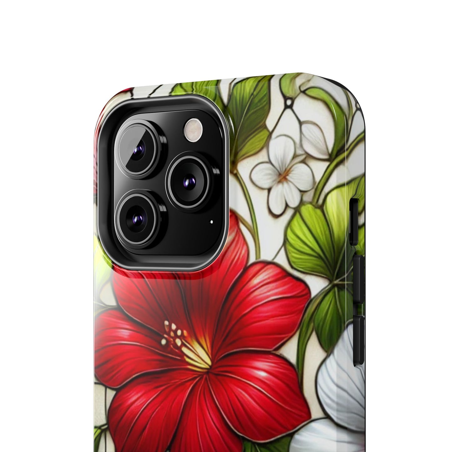 Tough Phone Case with Vibrant Floral Design - Perfect Gift for Nature Lovers