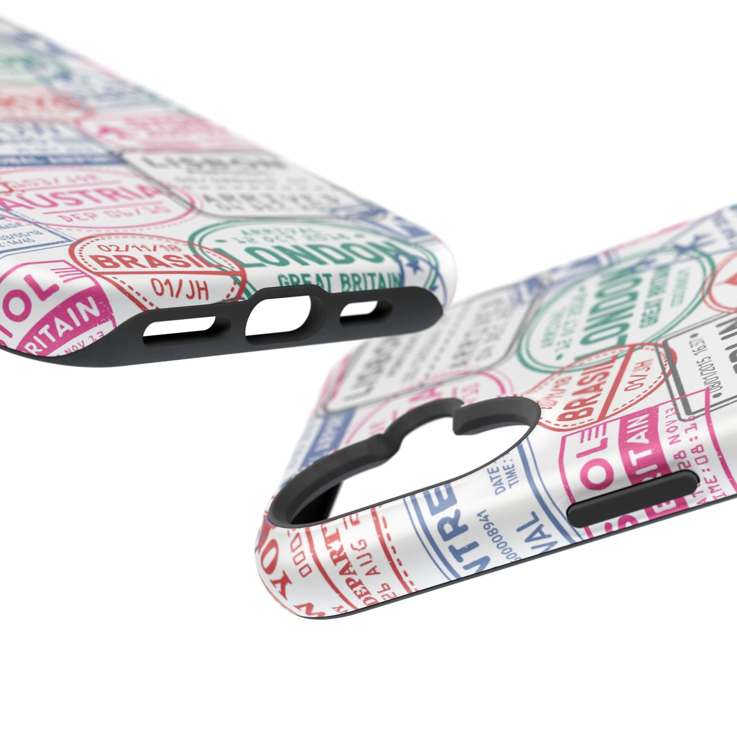 Travel-Inspired, Passport, Travelers, Adventure Stamp, Unique MAGNETIC Phone Case