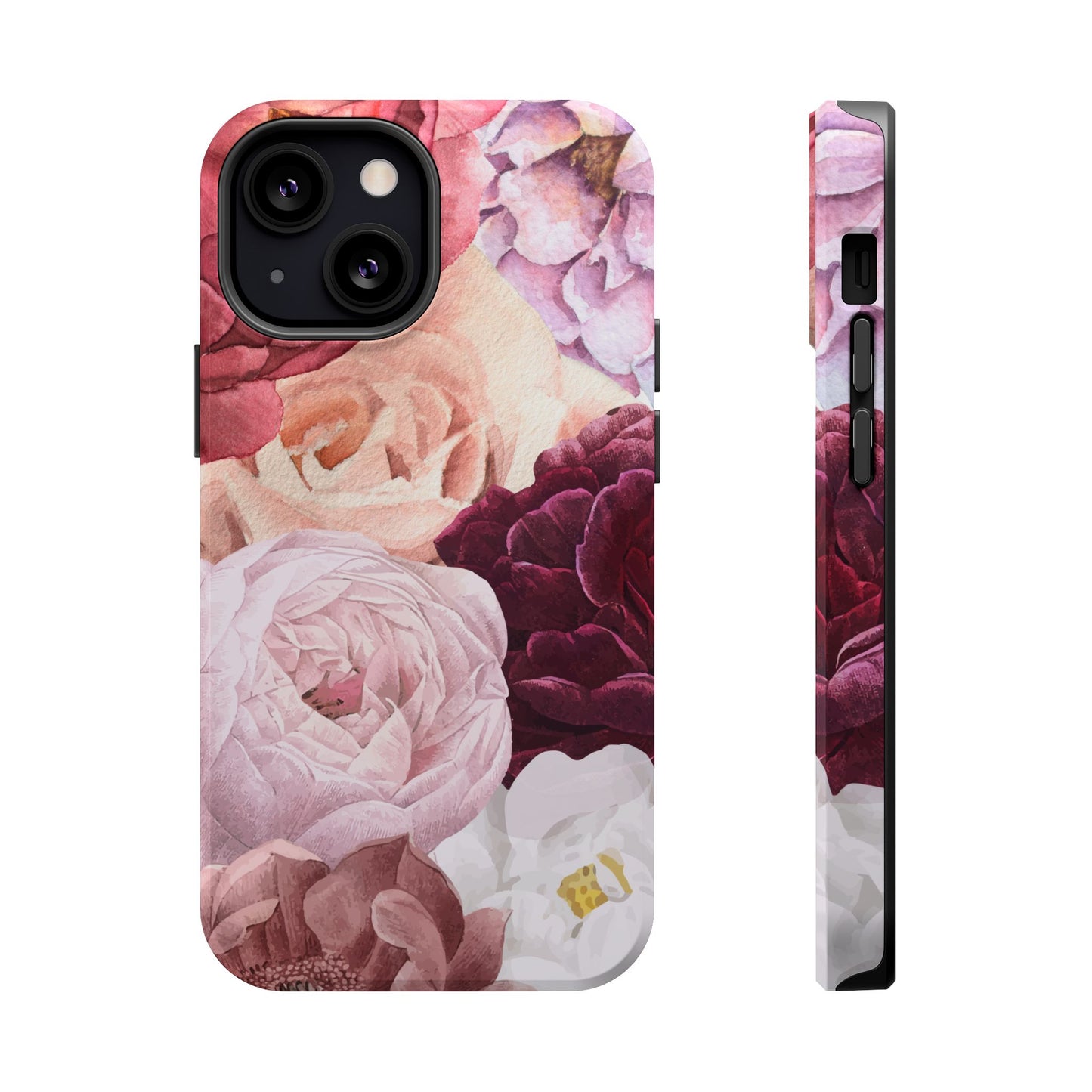 Elegant Protection for Every Occasion Floral Tough Phone Case