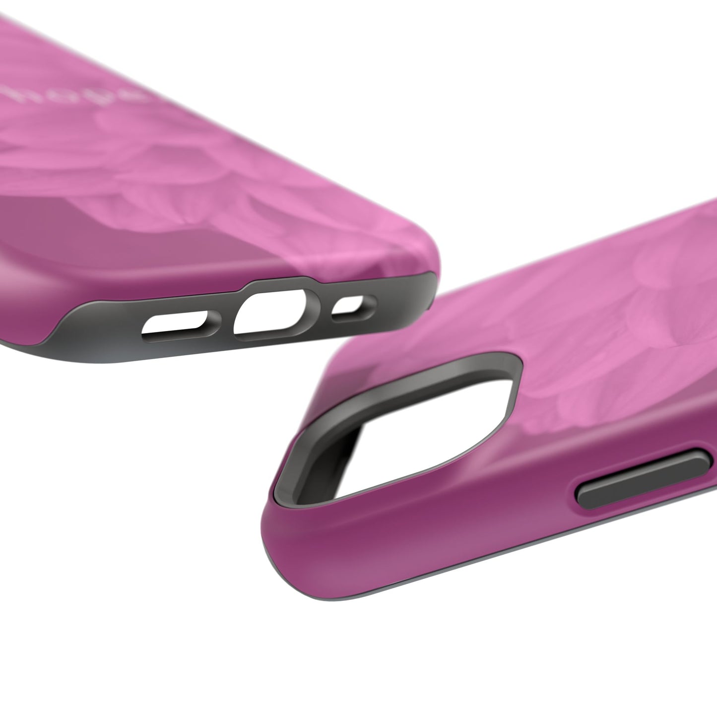 Hopeful, Inspirational Pink Flower Design Phone Case