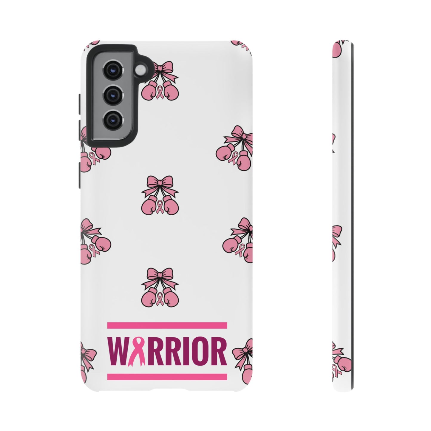 Phone Case - Pink Warrior Cancer Awareness Gift for Breast Cancer Survivor for Samsung